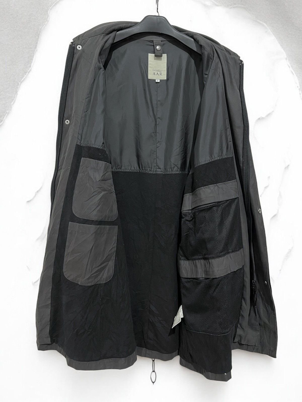 Designer × Y's × Yohji Yamamoto Vintage Yohji Yamamoto A.A.R long coat Size US M / EU 48-50 / 2 - 4 Thumbnail