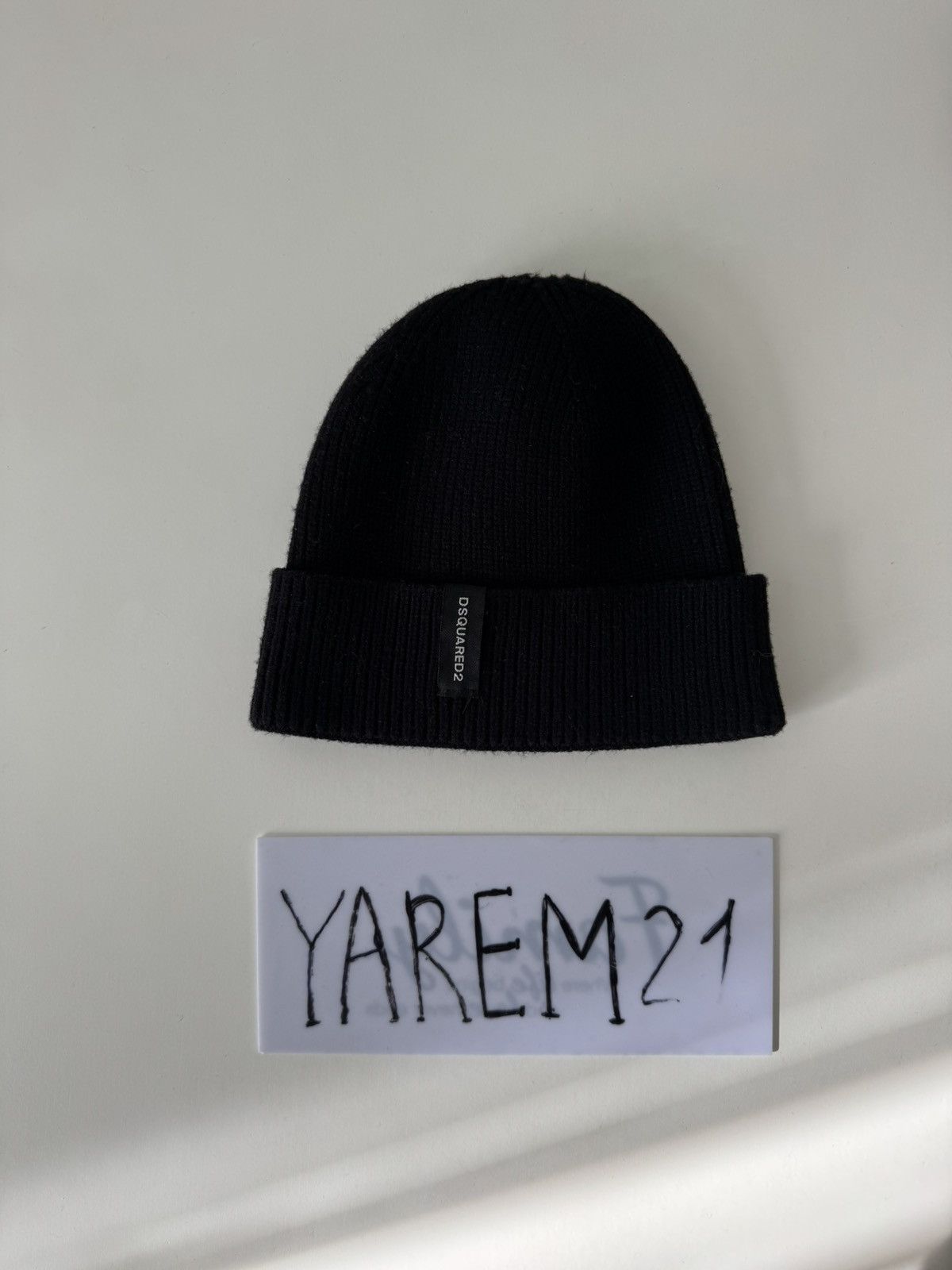 Dsquared2 Dsquared2 Icon beanie hat cap Size ONE SIZE - 2 Thumbnail