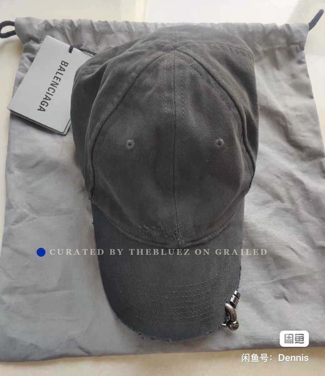 Balenciaga Balenciaga 23SS Punk Perforated Cap Size ONE SIZE - 1 Thumbnail