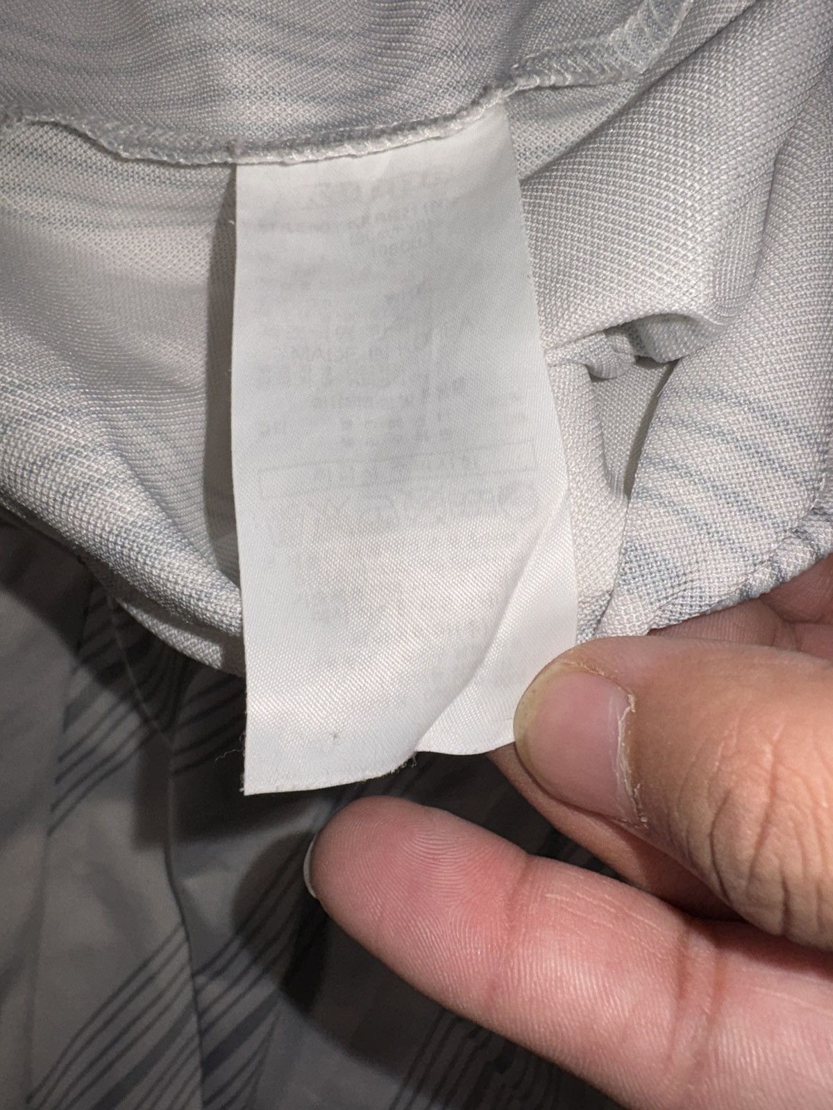 Kappa VTG Style Kappa Banda Pinstripe Jersey XL White/Black/Grey Size US XL / EU 56 / 4 - 10 Thumbnail