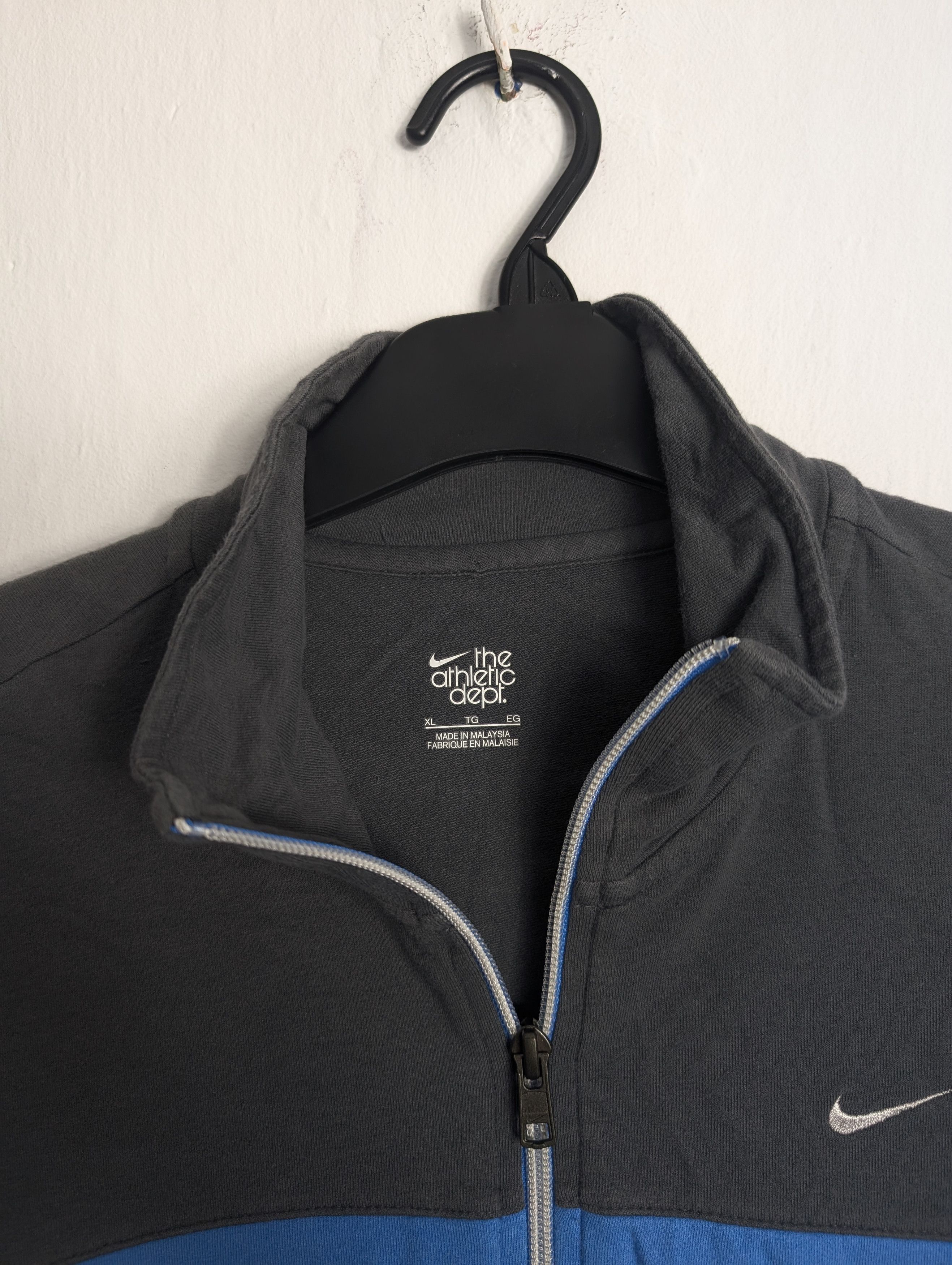 Nike Nike Zip Sweatshirt Sportswear Gym Size XL / US 12-14 / IT 48-50 - 4 Thumbnail