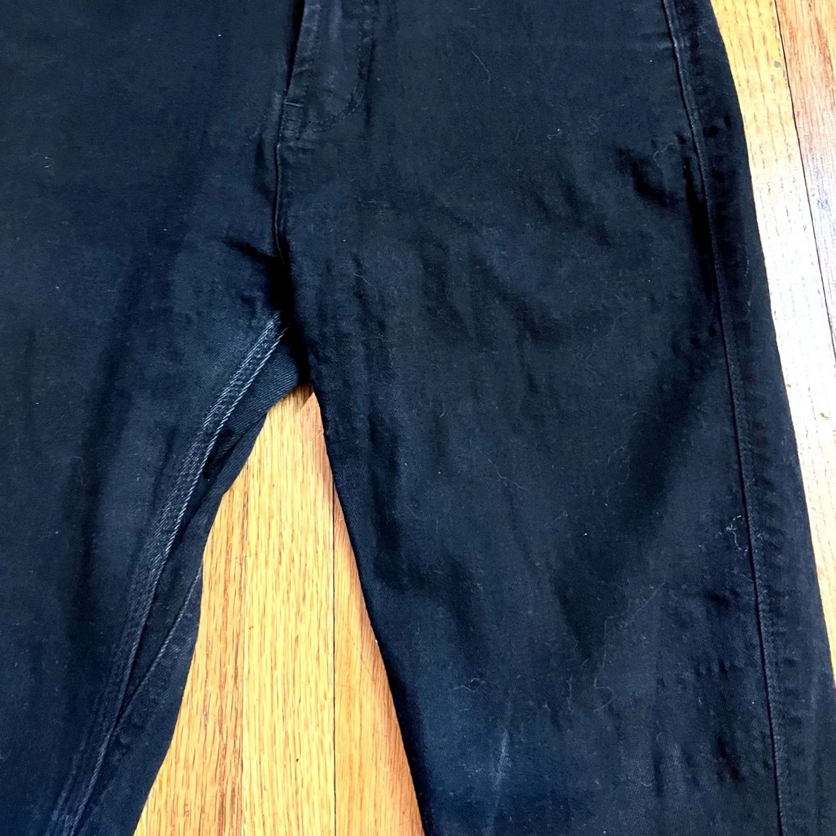 DUER DU/ER Pants Womens 27 x 28 Black Skinny Chino, Regular, Ankle, Women, Pants, DU/ER, Black, 27, 28, Skinny, Chino Size 27" / US 4 / IT 40 - 2 Thumbnail