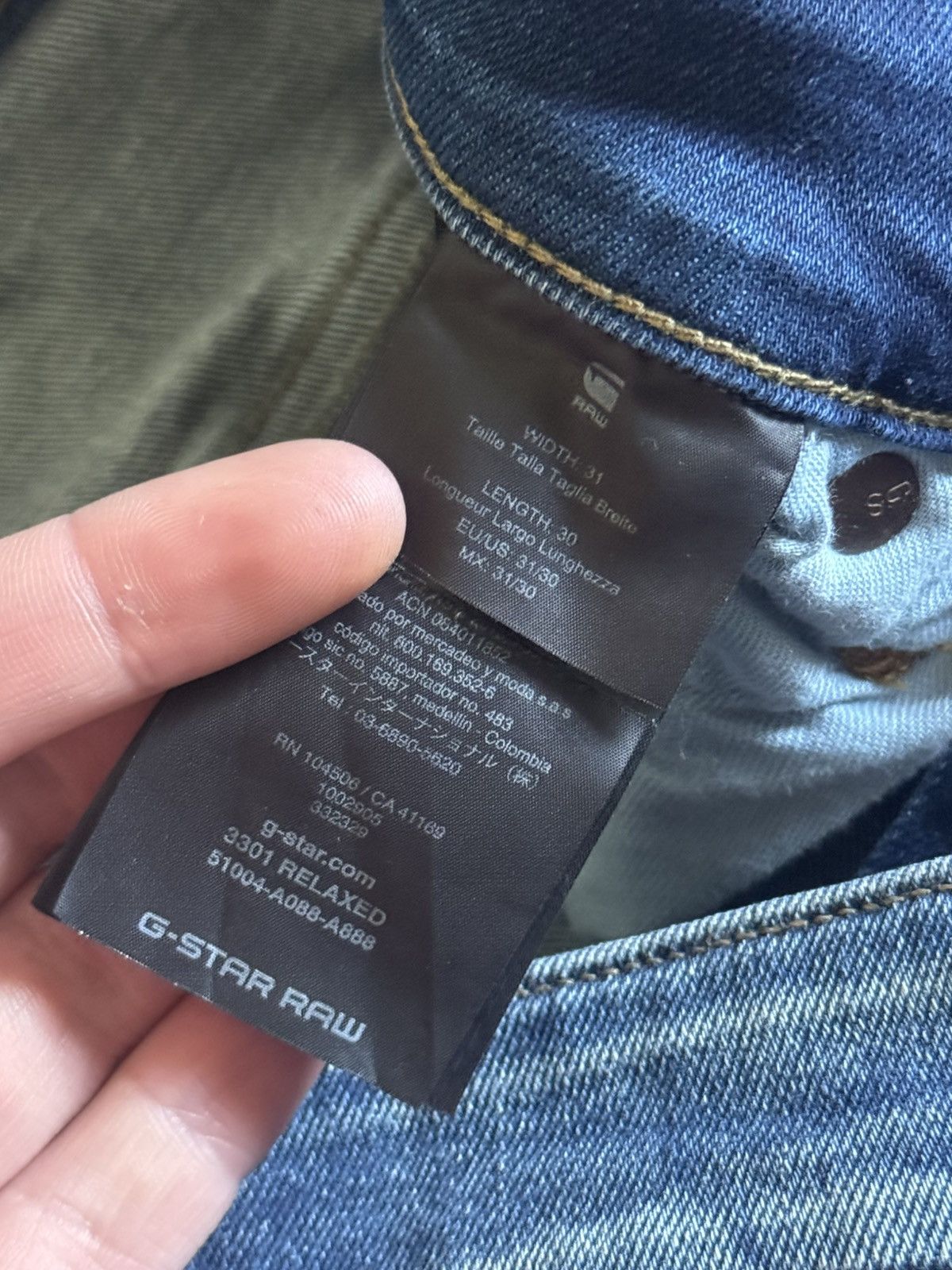 G-Star G star raw 31/30 3301 relaxed denim pants jeans casual Size US 31 - 11 Thumbnail