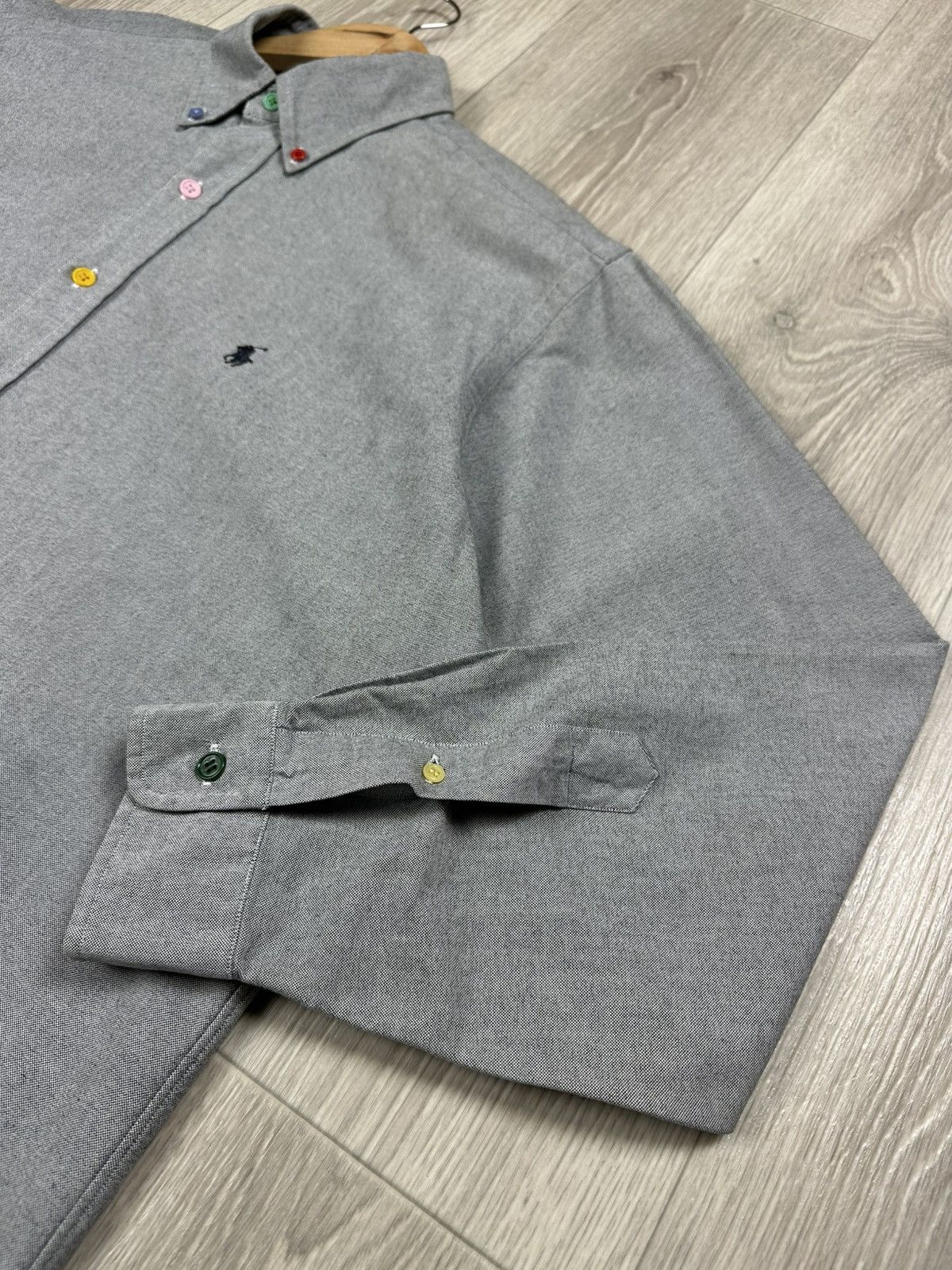 Ralph Lauren Polo Ralph Lauren Gray Shirts Button Ups Long Sleeve Size US L / EU 52-54 / 3 - 4 Thumbnail