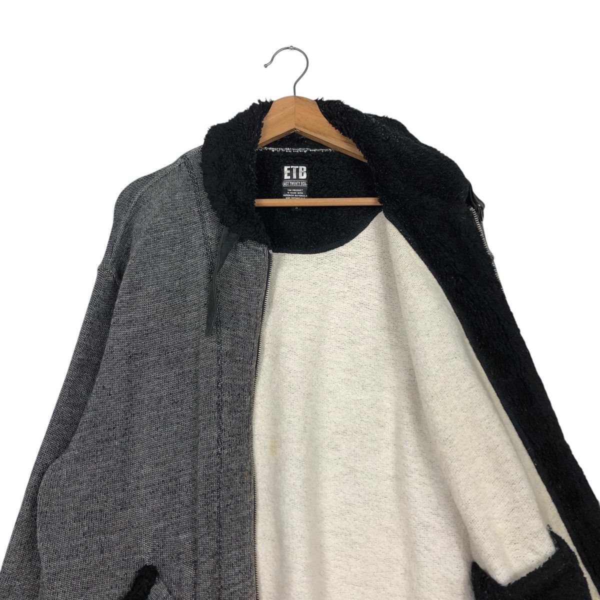 Japanese Brand × Vintage 📌Vintage Chore Jacket East Twenty Box Sherpa Blanket Size US M / EU 48-50 / 2 - 13 Thumbnail
