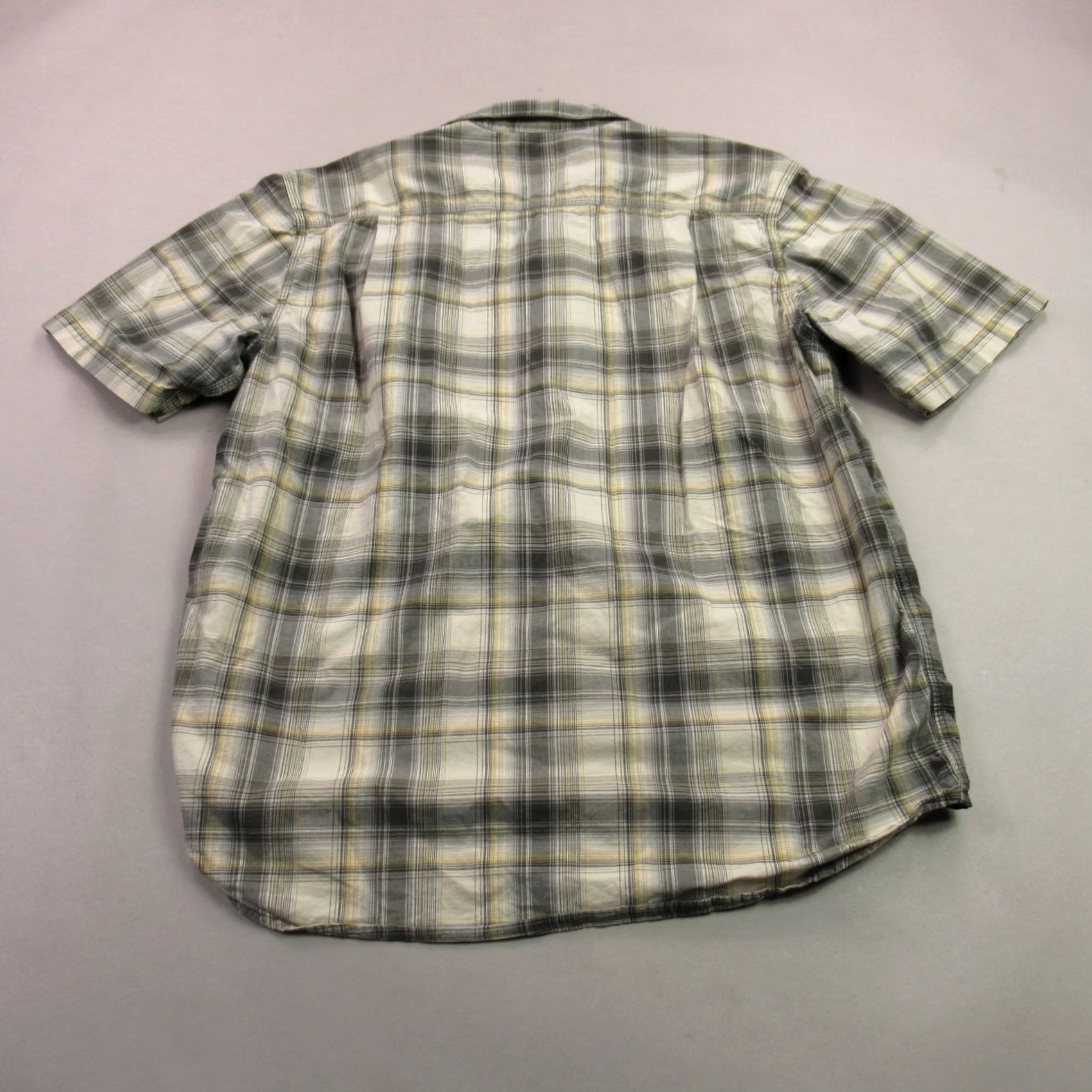 Carhartt Carhartt Shirt Mens Large Short Sleeve Snap Front Pockets Plaid Relaxed Size US L / EU 52-54 / 3 - 6 Thumbnail