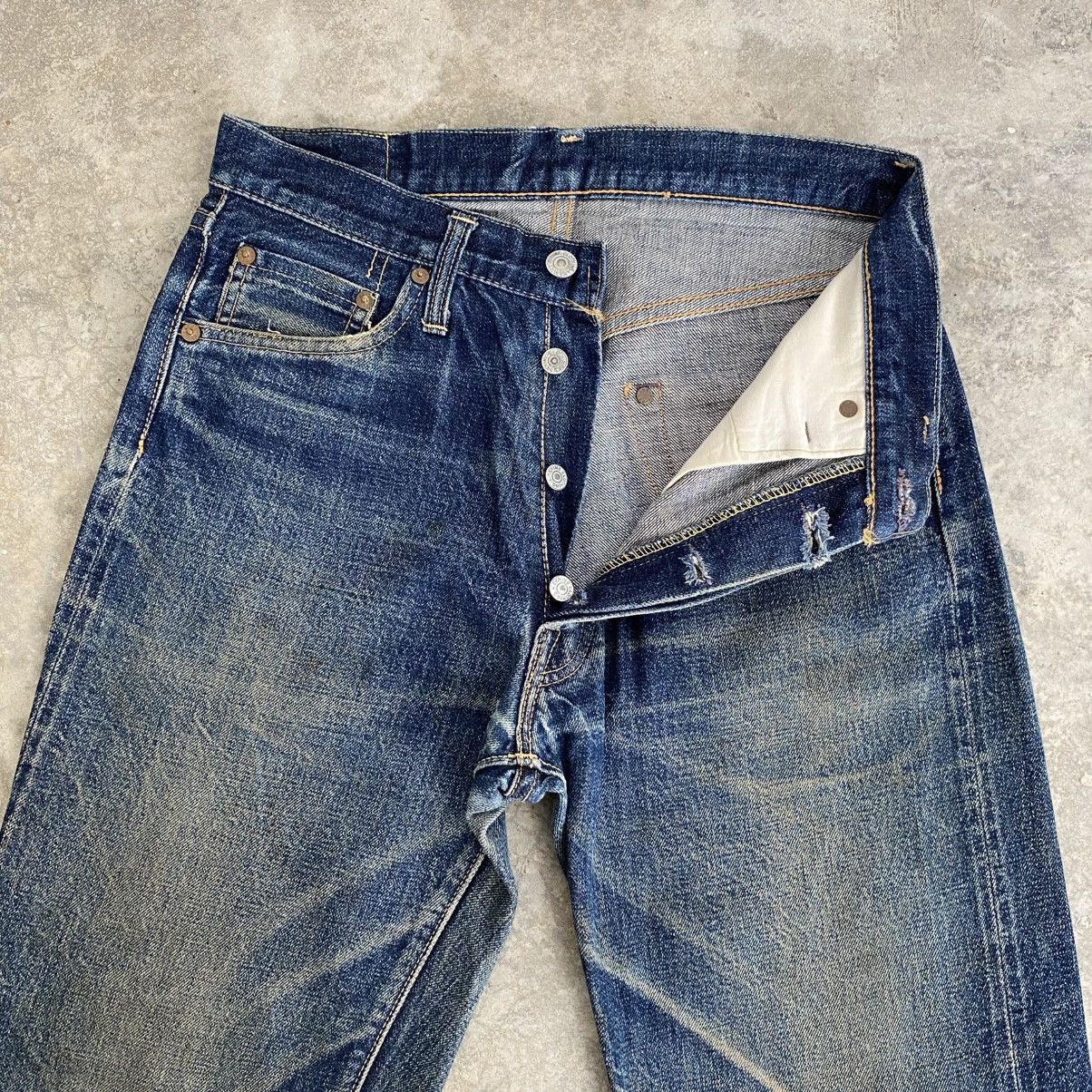 Denime Vintage 90’s Denime Japan Faded Blue Selvedge Jeans Size US 29 - 8 Thumbnail