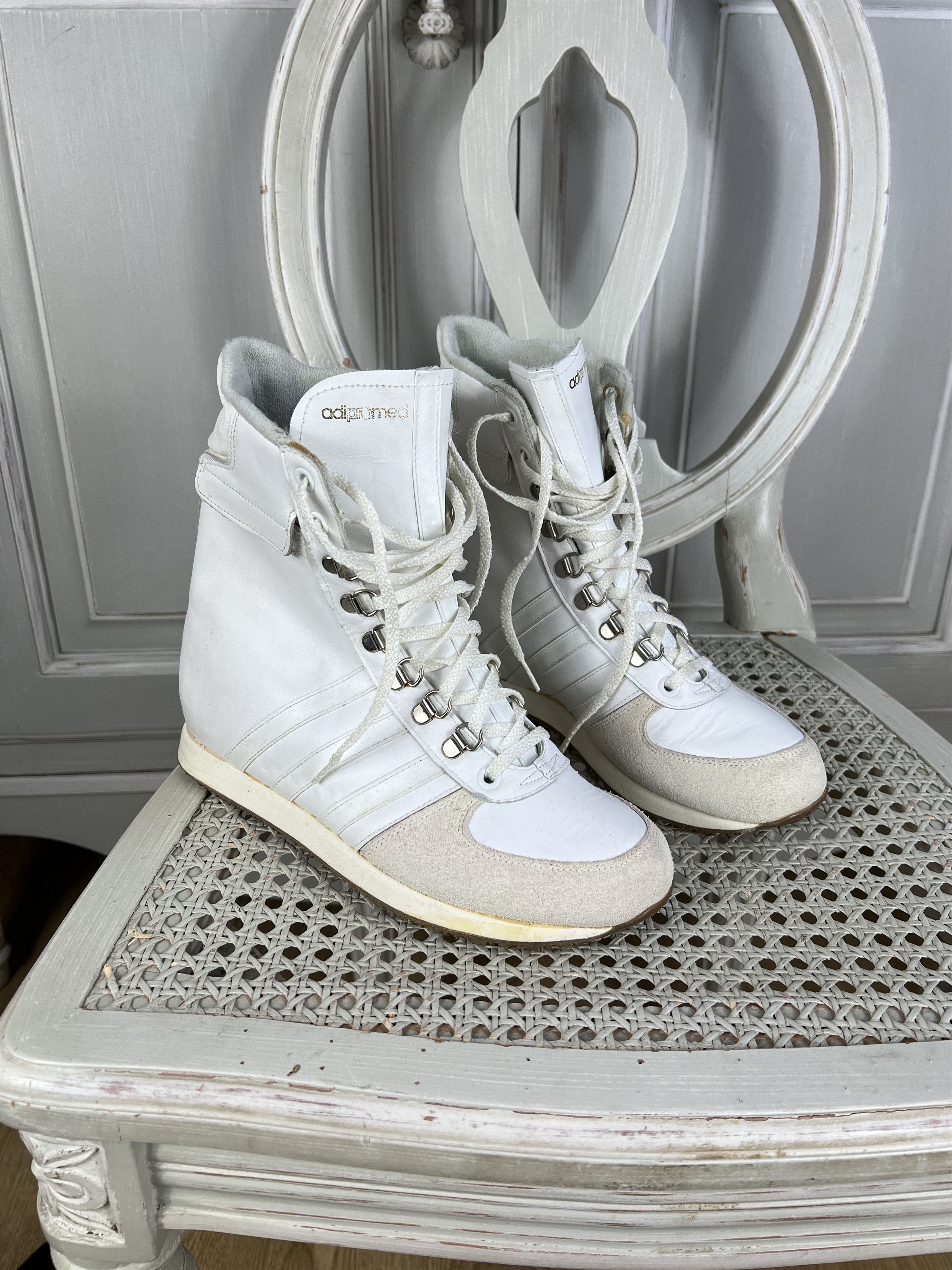 Adidas × Vintage ADIDAS PRO MED MOTOBOOTS BOXING Size US 6.5 / IT 36.5 - 1 Thumbnail