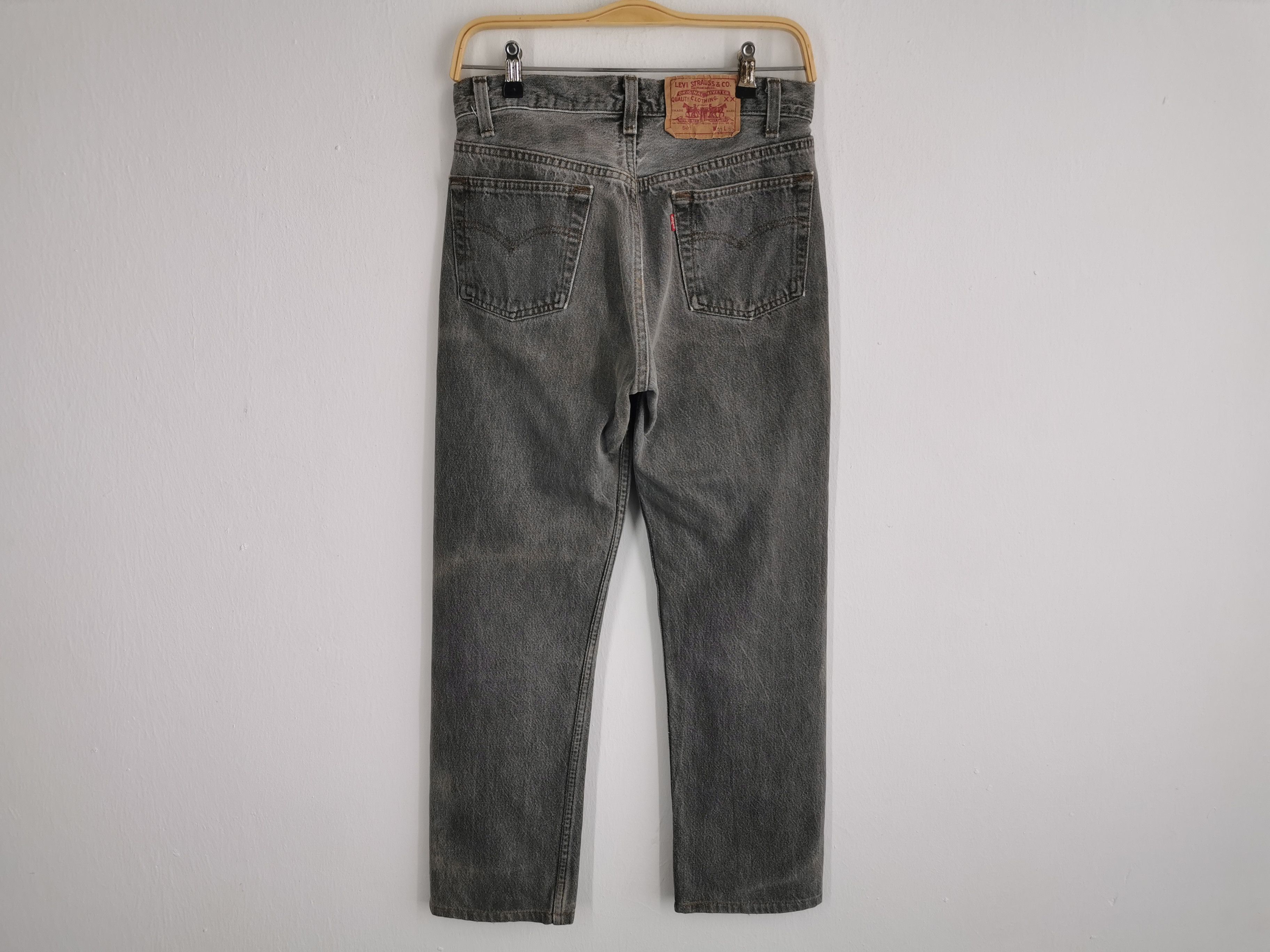 Levi's Vintage 90s Levis Lot 501 Denim Made In USA Size 29/30x32 Size US 29 - 3 Thumbnail