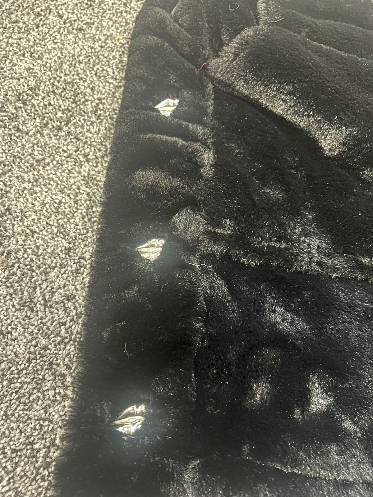 LaRopa LaRopa Black Fur Shorts Size US 30 / EU 46 - 2 Thumbnail
