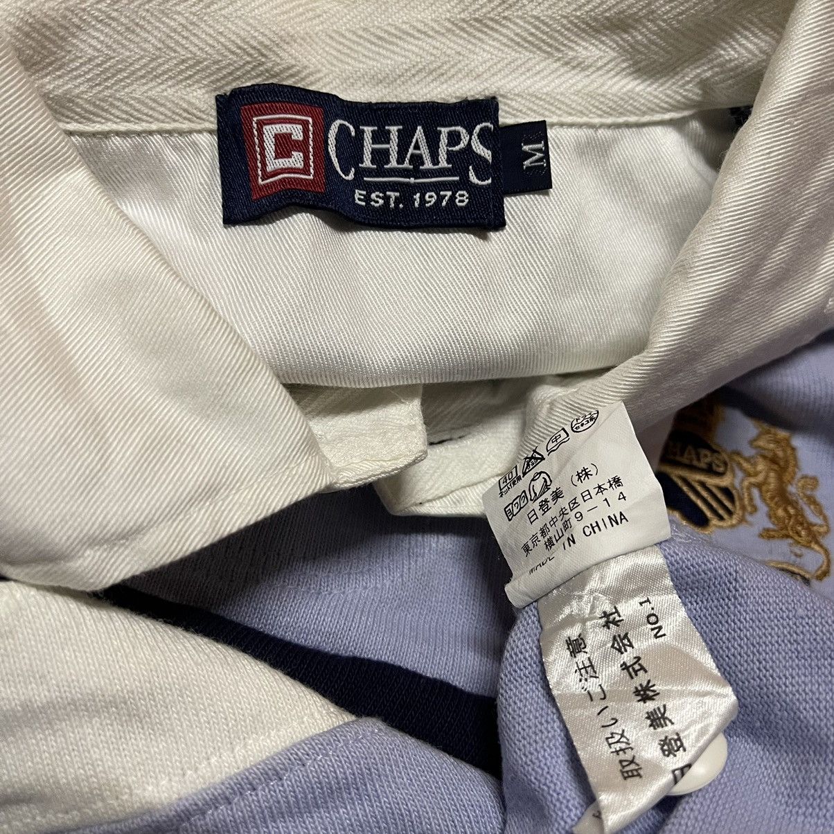 Chaps Chaps ralph lauren longsleeve polo shirt rugby Size US L / EU 52-54 / 3 - 4 Thumbnail