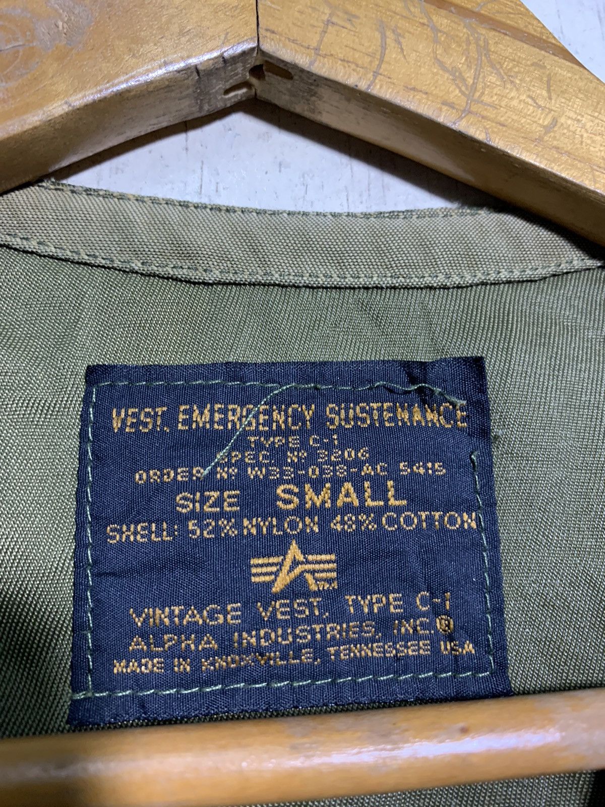 Alpha Industries 🔥VTG ALPHA INDUSTRIES TACTICAL VEST JACKET Size US S / EU 44-46 / 1 - 8 Thumbnail