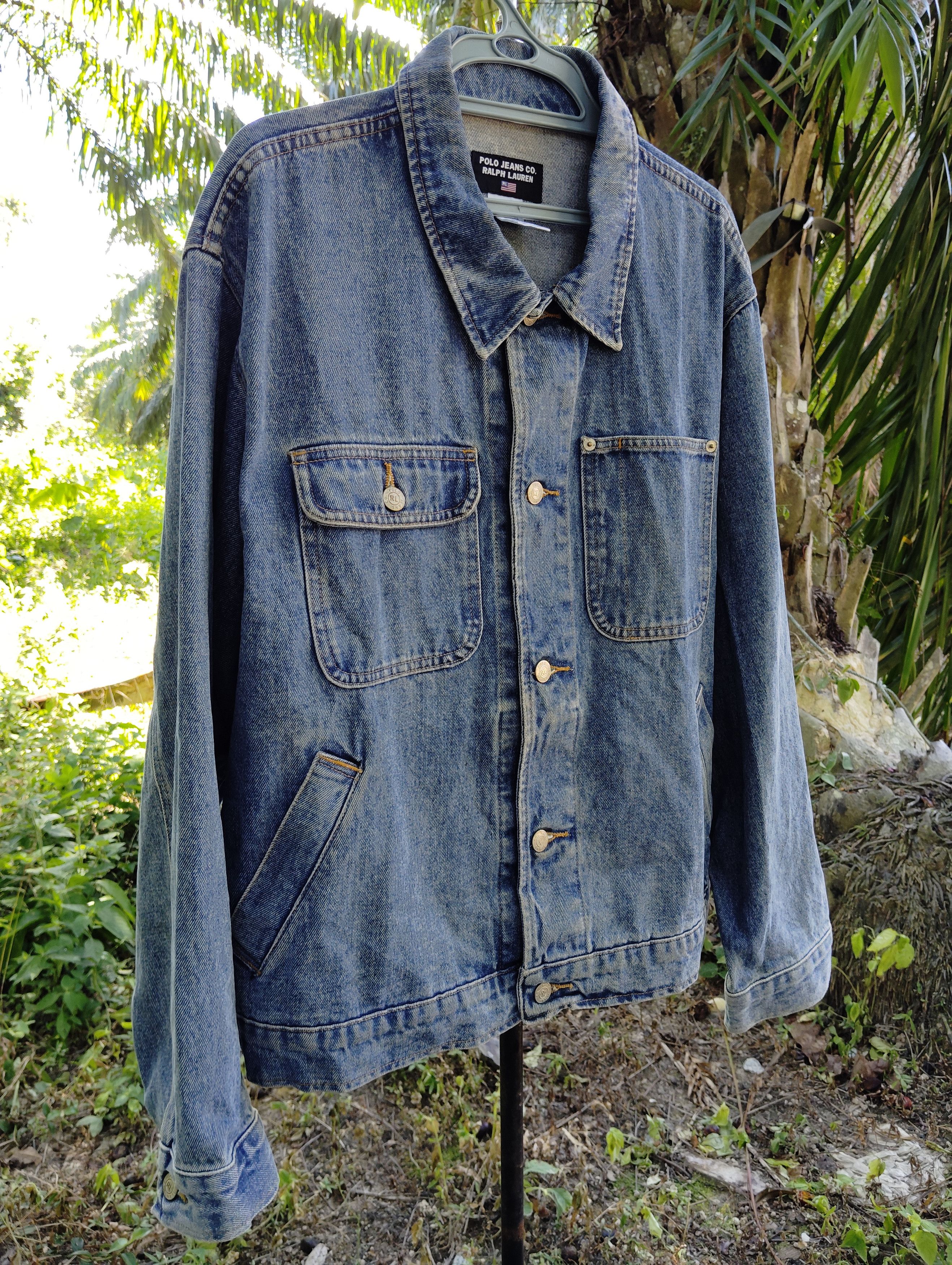 Ralph Lauren × Vintage VINTAGE RALPH LAUREN DENIM JACKET Size US L / EU 52-54 / 3 - 3 Thumbnail