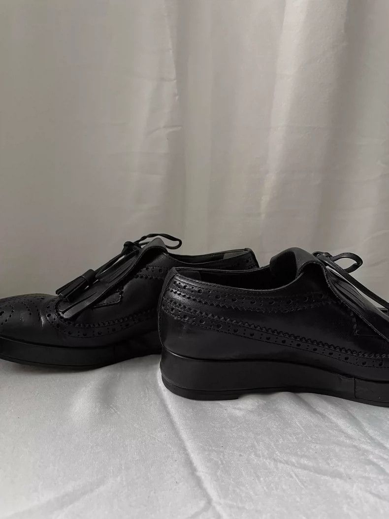 Comme des Garcons Comme des Garçons Medieval leather dress shoes leather shoe Size US 5 / IT 35 - 4 Thumbnail