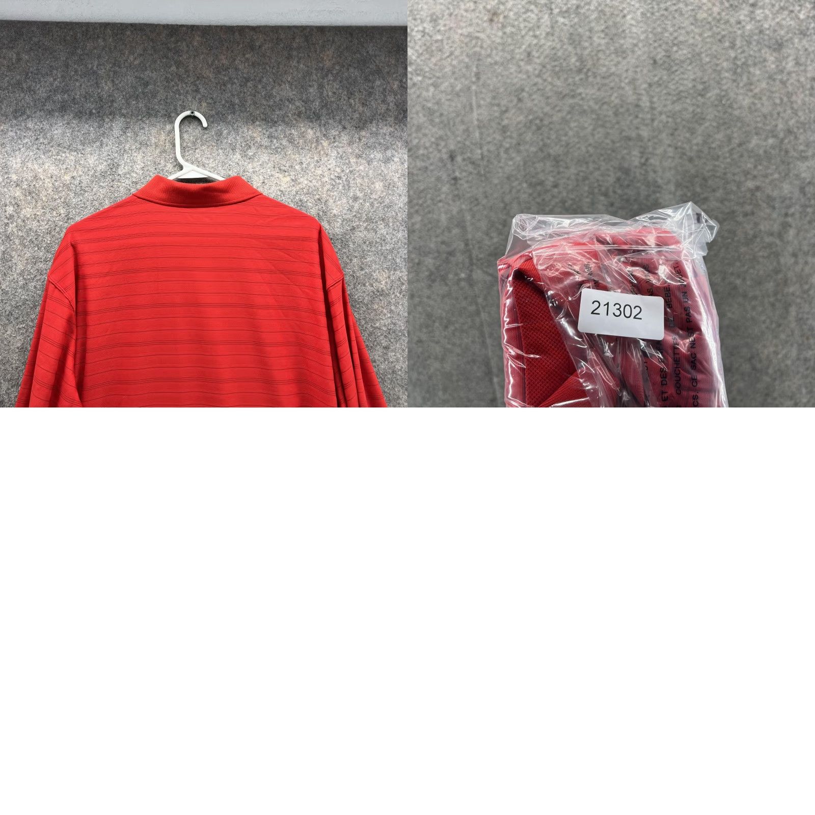 Nike VINTAGE Nike Polo Shirt Men Large Adult Red Athletic Dri Fit Polyester Golf Long Sleeve Size US L / EU 52-54 / 3 - 9 Thumbnail