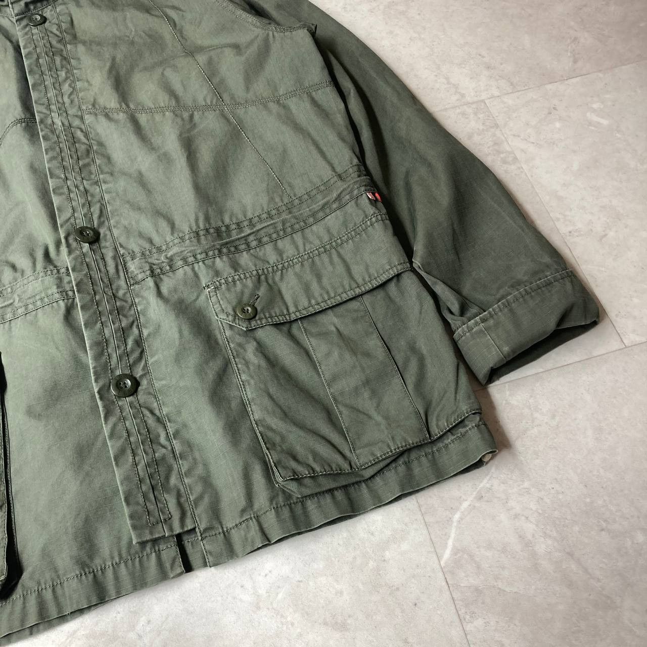 Triple 5 Soul Triple 5 Soul E89 Tactical Ripstop Military Khaki Jacket Size US L / EU 52-54 / 3 - 2 Thumbnail