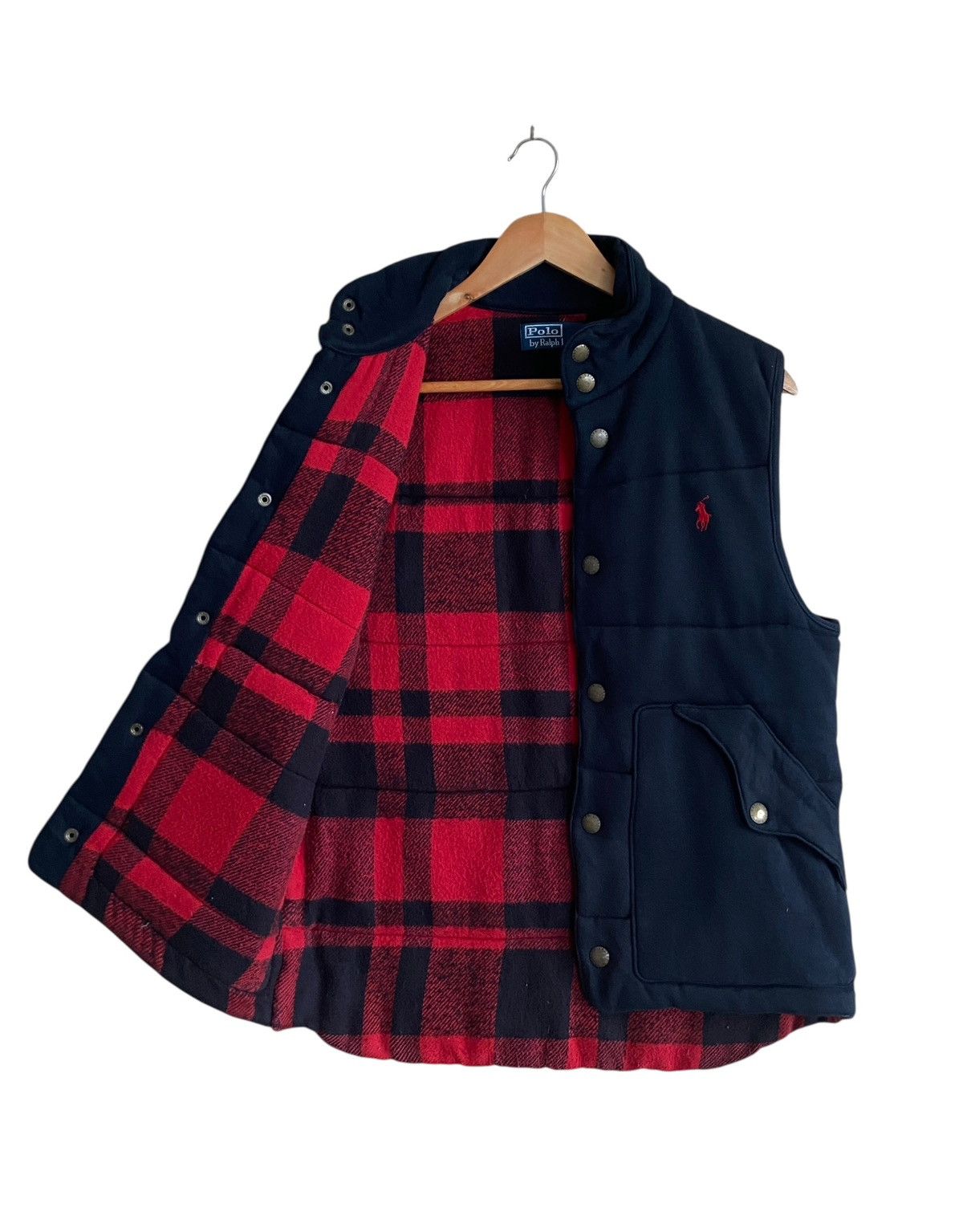 Polo Ralph Lauren Very Rare Design Vintage Polo Ralph Lauren Puffer Vest 1990s Size US XS / EU 42 / 0 - 3 Thumbnail