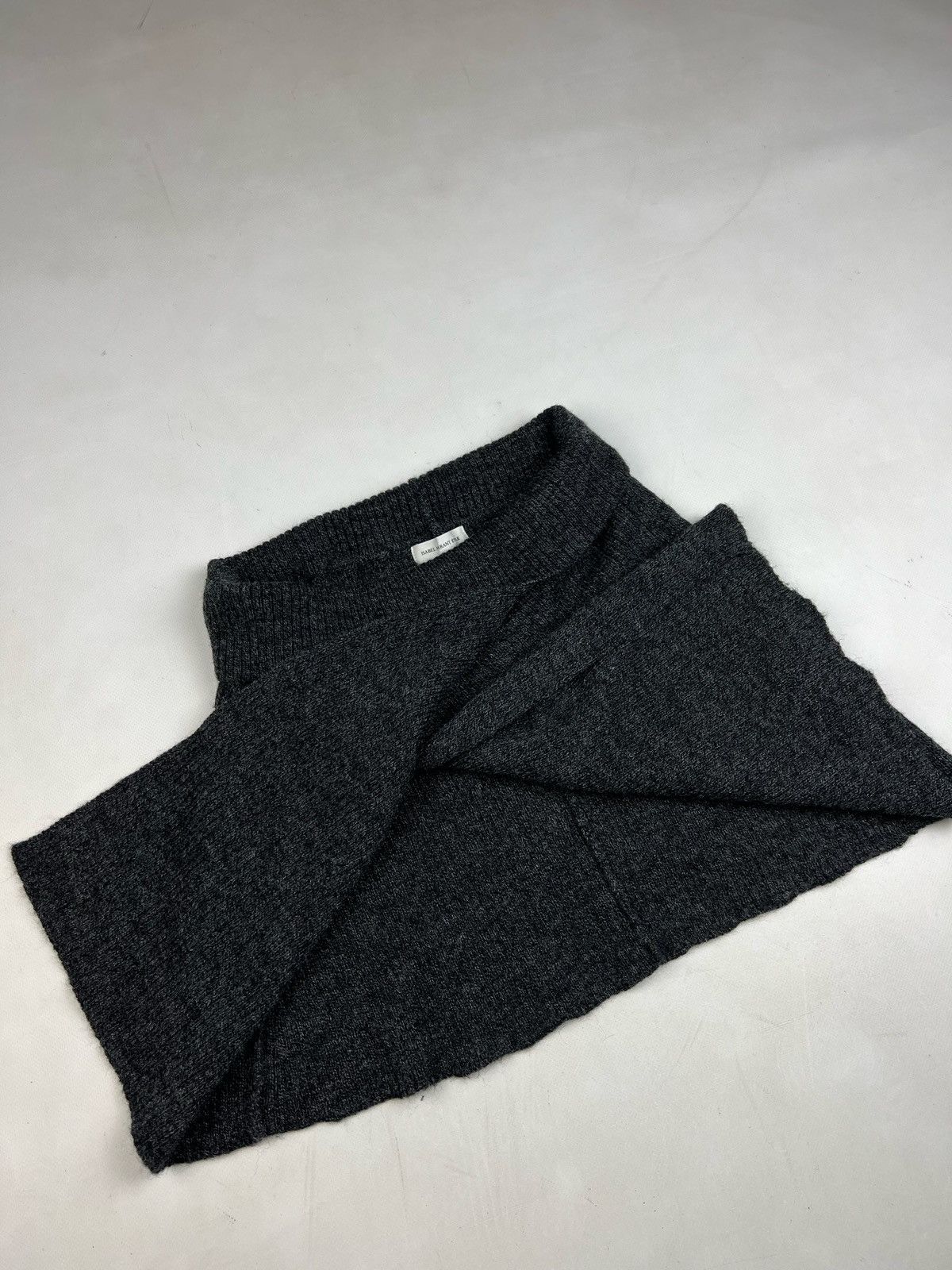 Isabel Marant × Isabel Marant Etoile Isabel marant etoile knitted wool mini skirt asymmetrical Size 30" / US 8 / IT 44 - 6 Thumbnail