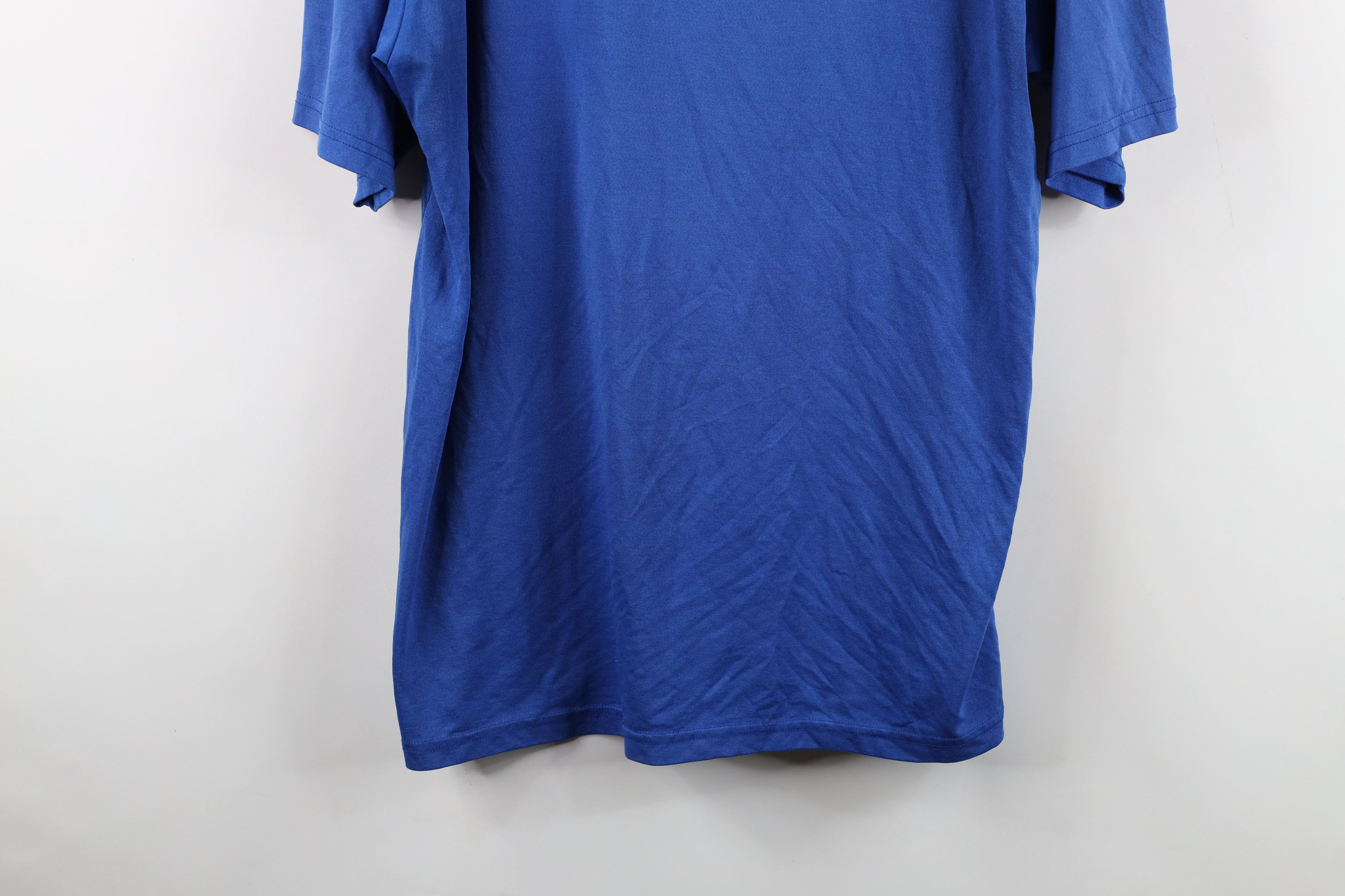 Nike Vintage Y2K Nike Scott Mini Swoosh Short Sleeve T-Shirt Blue Size US L / EU 52-54 / 3 - 3 Thumbnail