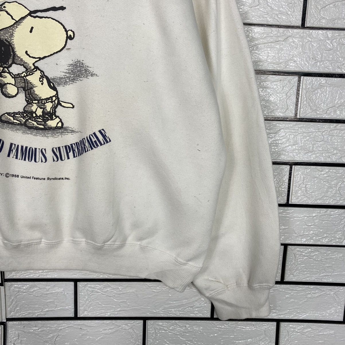 Japanese Brand Vintage Sweatshirt Snoopy Big Logo Size US L / EU 52-54 / 3 - 6 Thumbnail