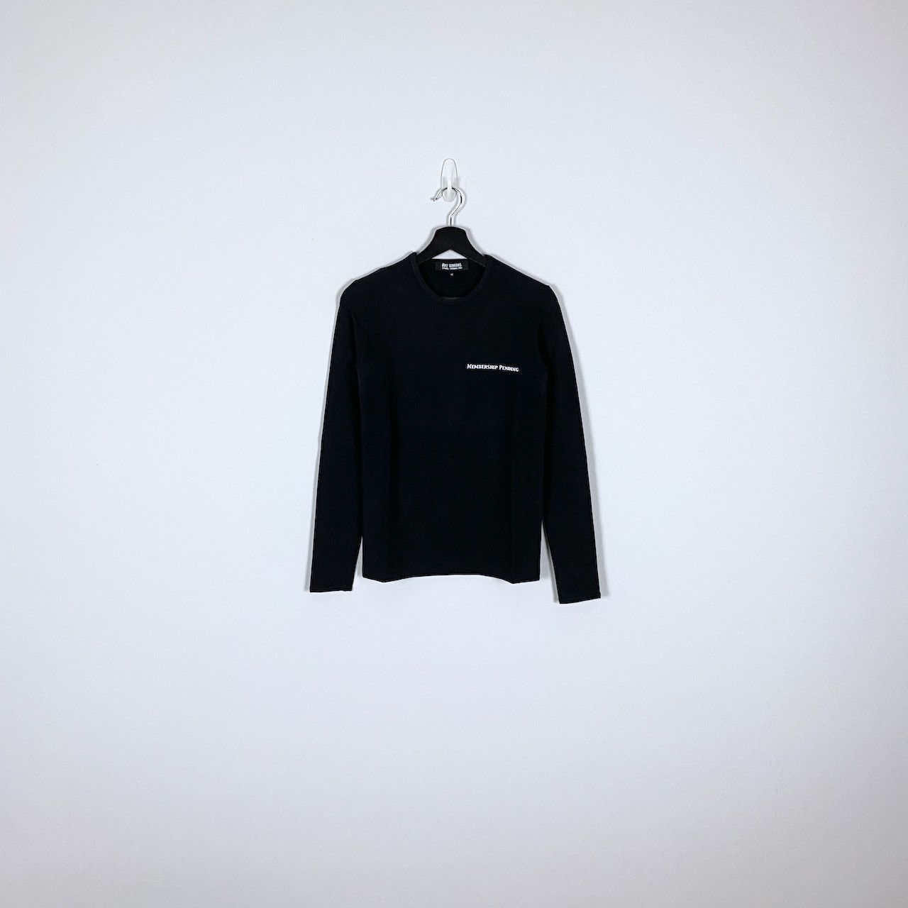 Raf Simons RAF SIMONS SS2003 MEMBERSHIP PENDING LS T SHIRT Size US M / EU 48-50 / 2 - 1 Thumbnail
