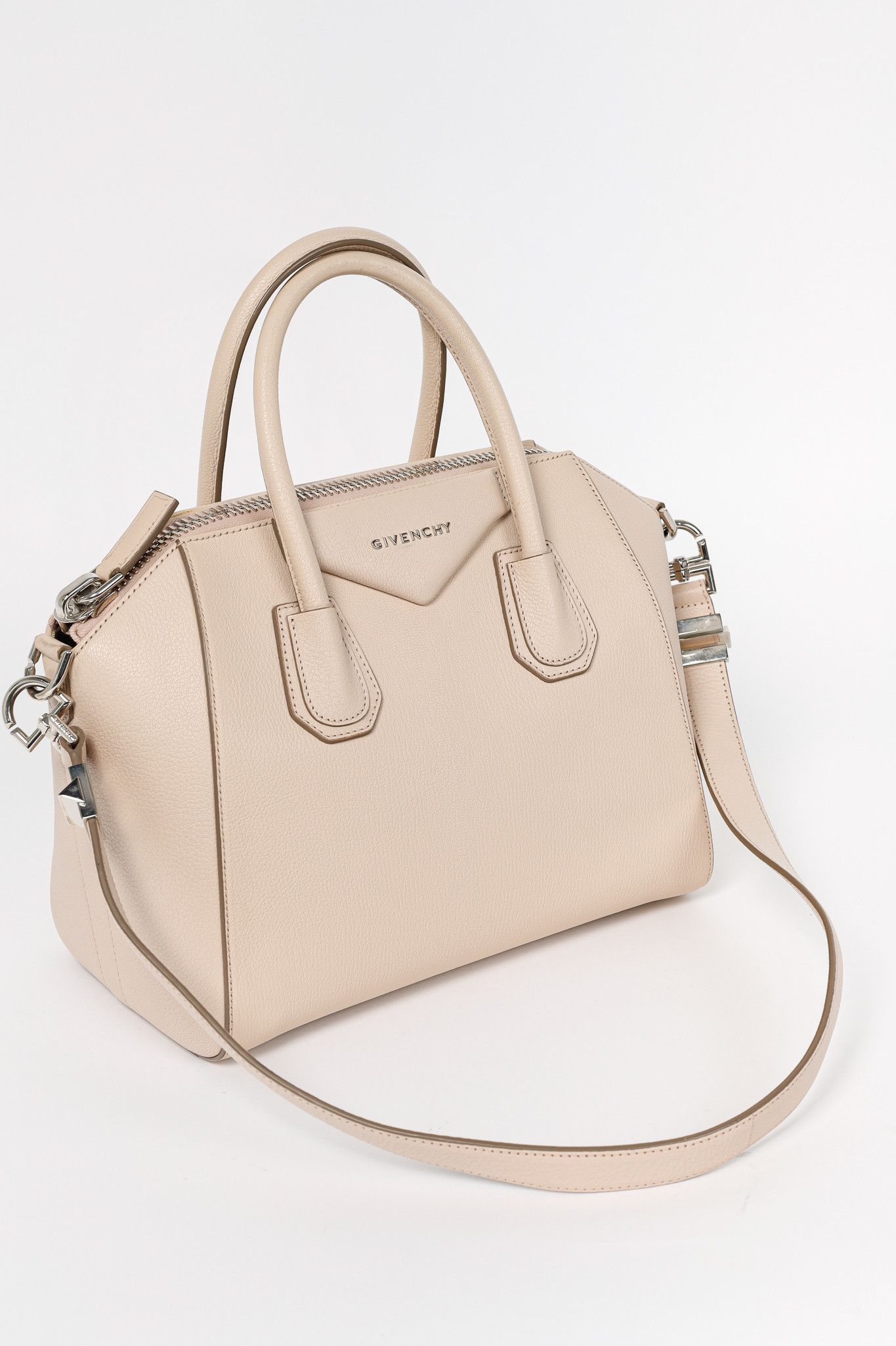 Givenchy Givenchy Antigona Small Nude Pink Goat Leather Tote Bag Size ONE SIZE - 6 Thumbnail