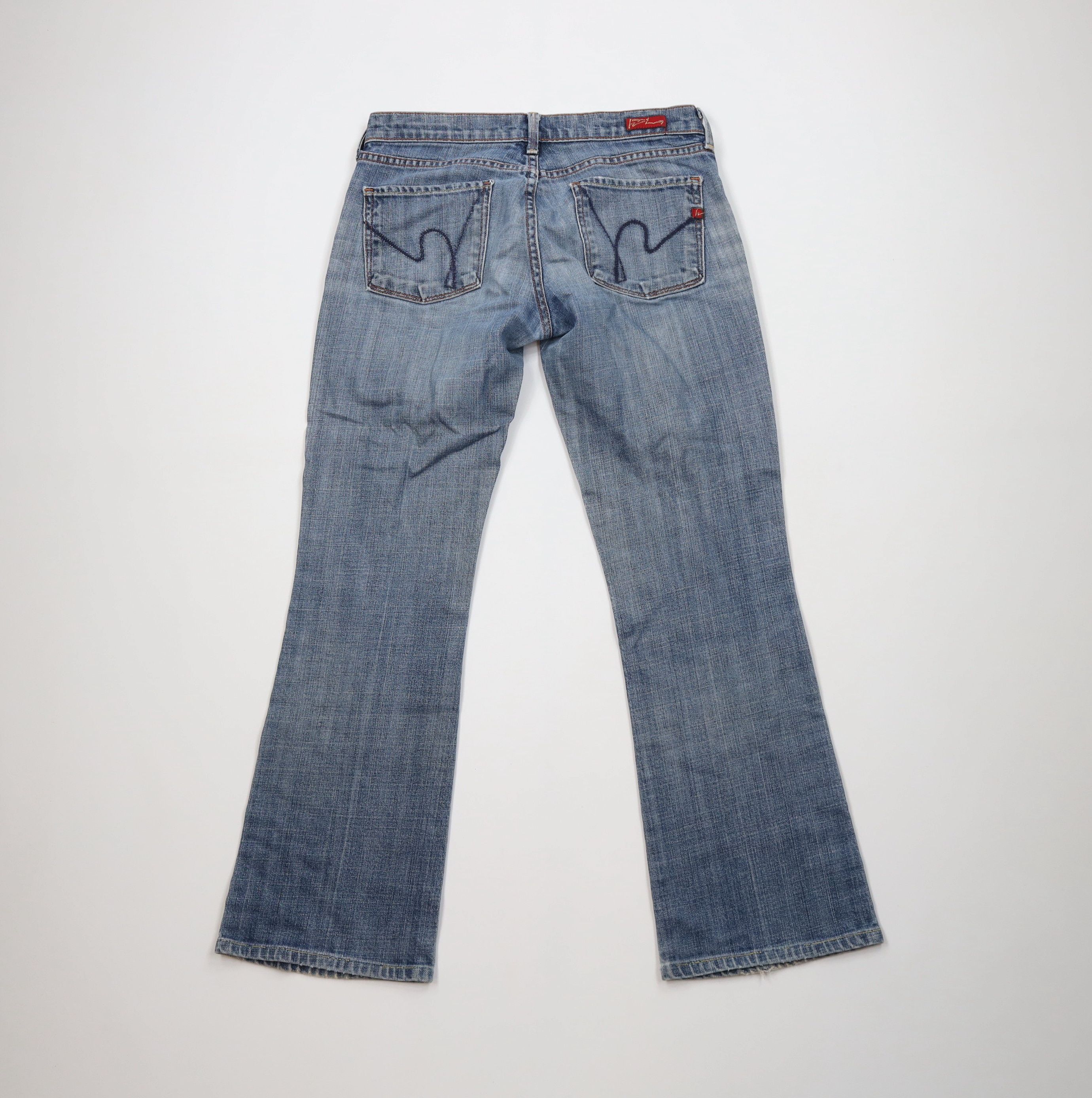 Vintage Vintage Citizens of Humanity Stretch Bootcut Denim Jeans USA Size 28" / US 6 / IT 42 - 13 Thumbnail
