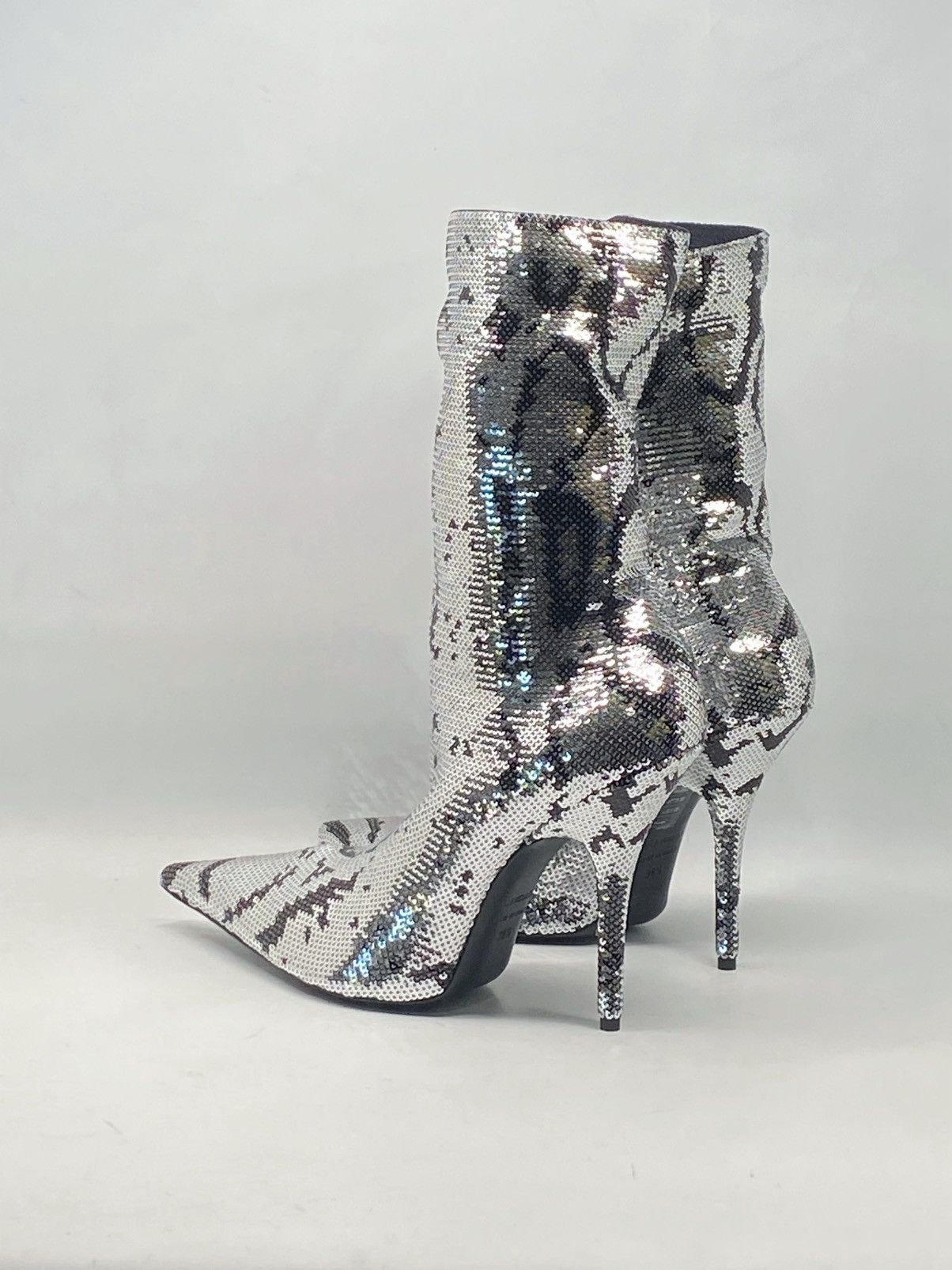 Balenciaga Balenciaga Knife Sequin High Heel Sock Booties size 38.5 Size US 8.5 / IT 38.5 - 8 Thumbnail