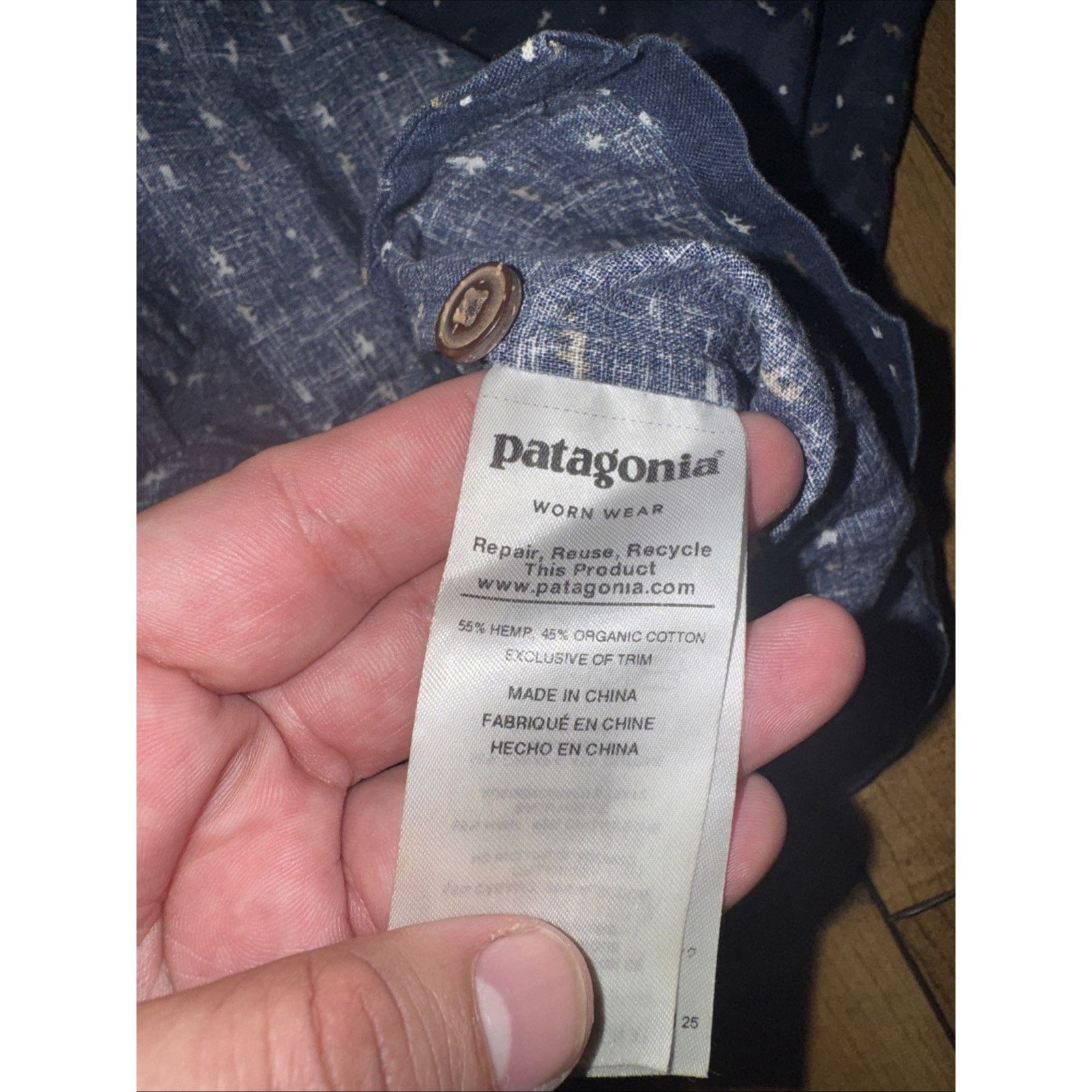 Patagonia × Vintage Patagonia Pocket Short Sleeve Shirt Blue XXL Dog Print 25x32 Size US XXL / EU 58 / 5 - 6 Thumbnail