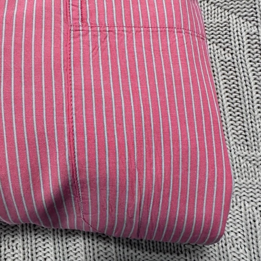Brooks Brothers Vintage Brooks Brothers pink striped button down size 16.5 Size US L / EU 52-54 / 3 - 4 Thumbnail