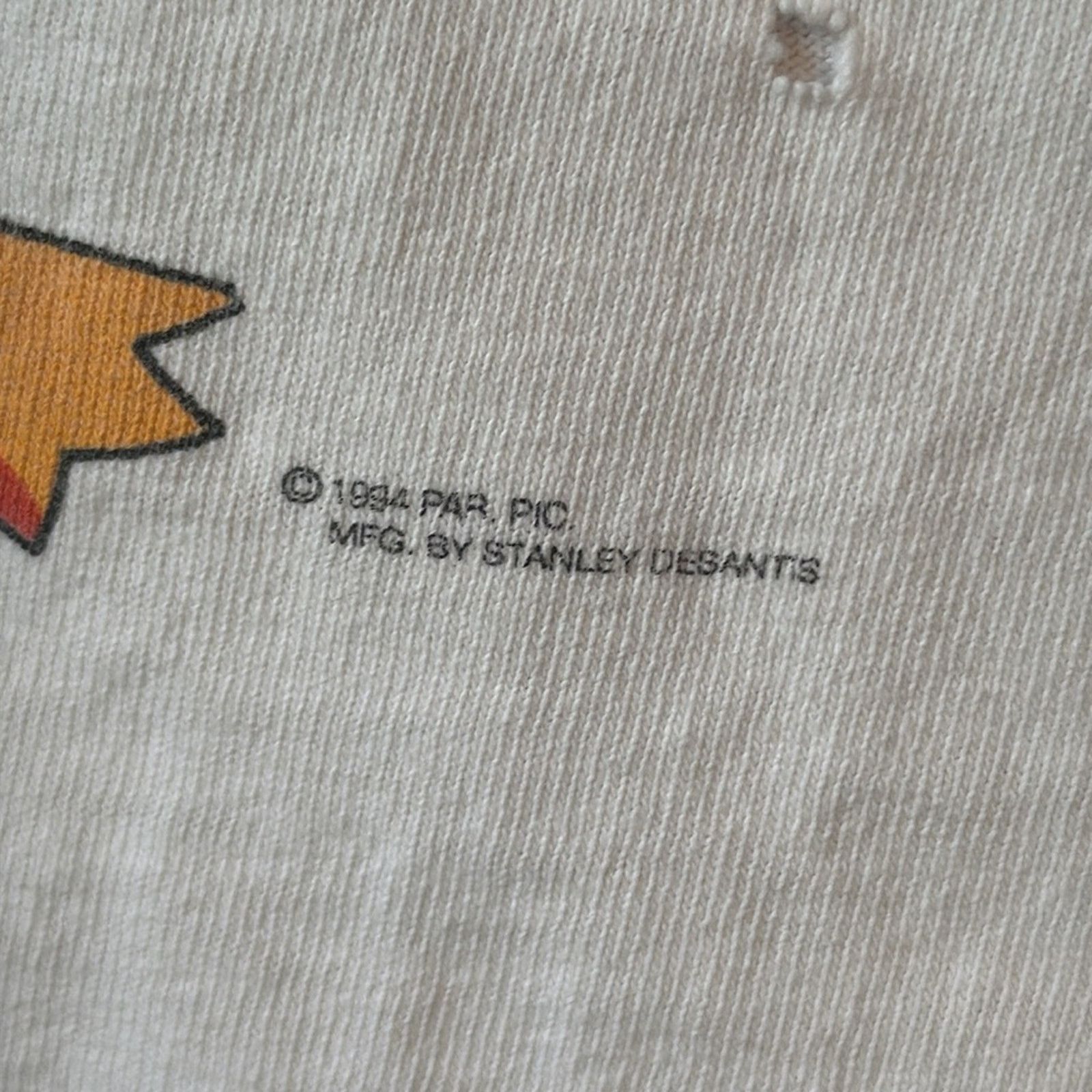Vintage Vintage 1994 Duck Man t shirt cartoon Stanley Desantis XL Size US XL / EU 56 / 4 - 2 Thumbnail