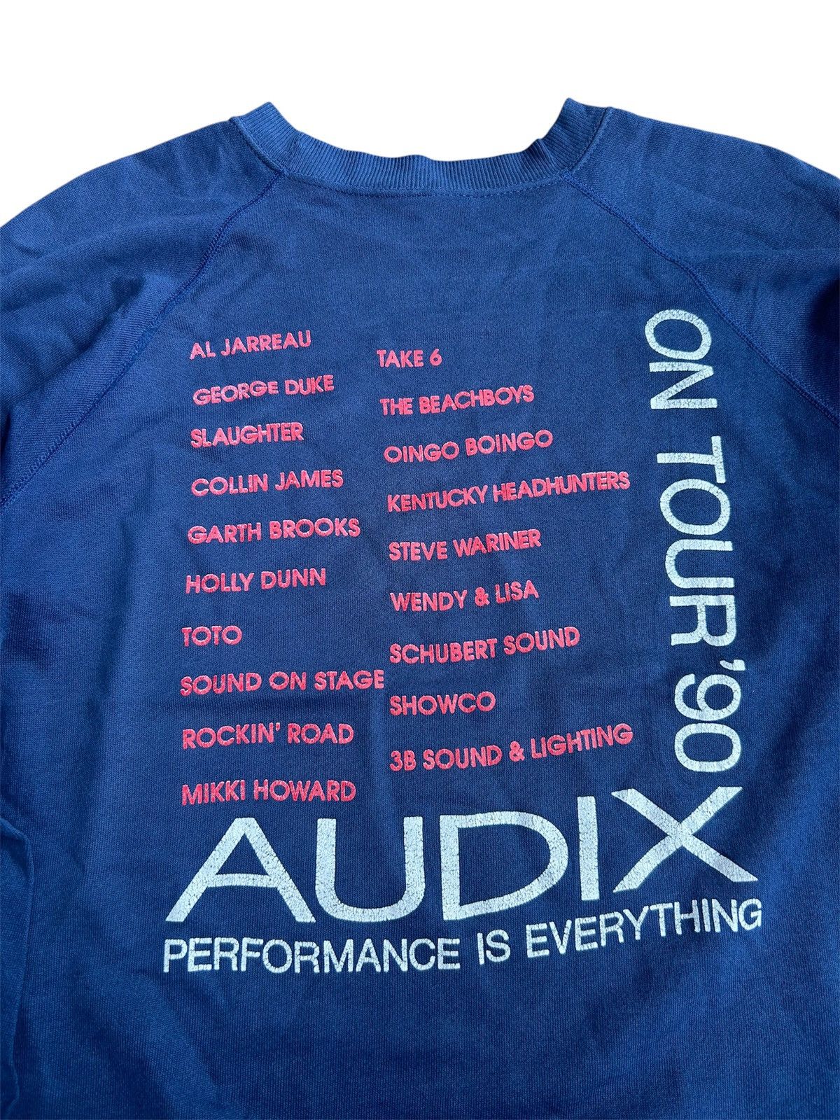 Vintage 90’s AUDIX SWEATSHIRT Size US M / EU 48-50 / 2 - 4 Thumbnail