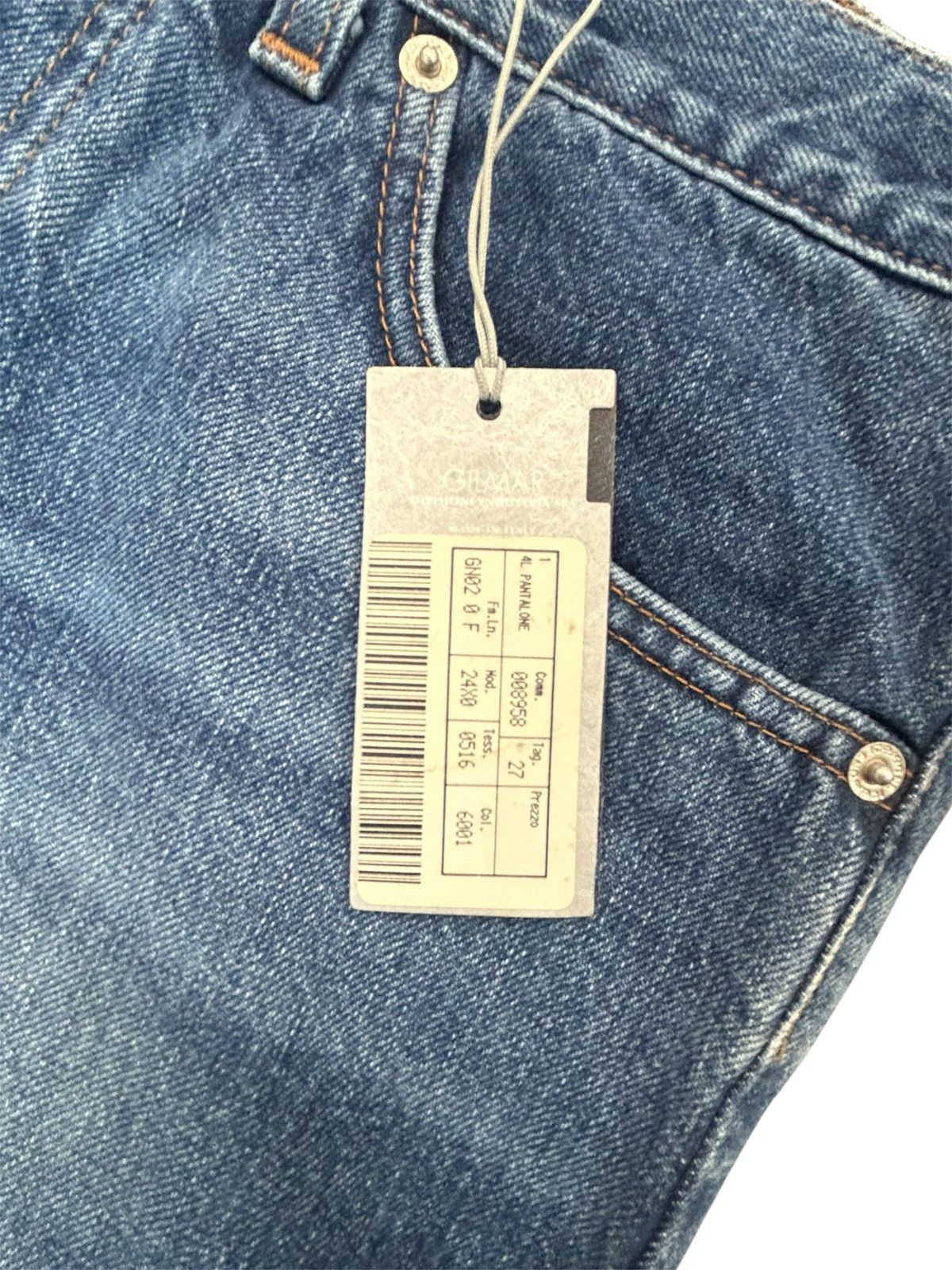 Iceberg Vintage ICEBERG Ice Jeans | Made In Italy | Stone-Wash Size 27" / US 4 / IT 40 - 9 Thumbnail