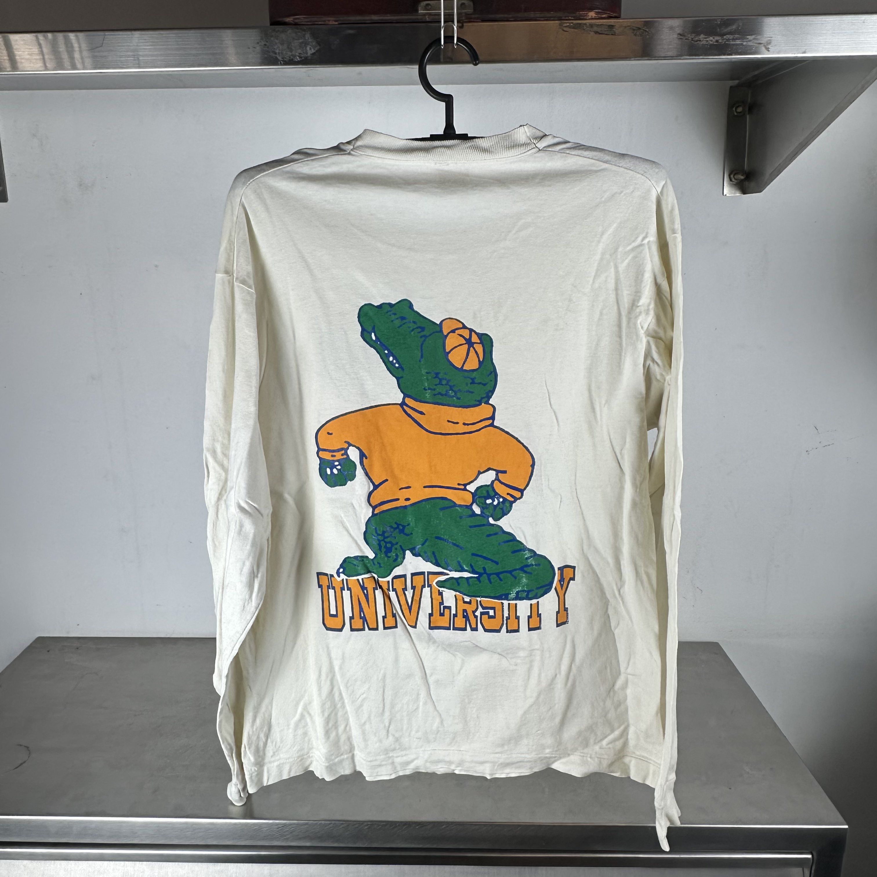 Vintage 90s McMaster University Double Sided Longsleeves T-shirt Size US L / EU 52-54 / 3 - 3 Thumbnail