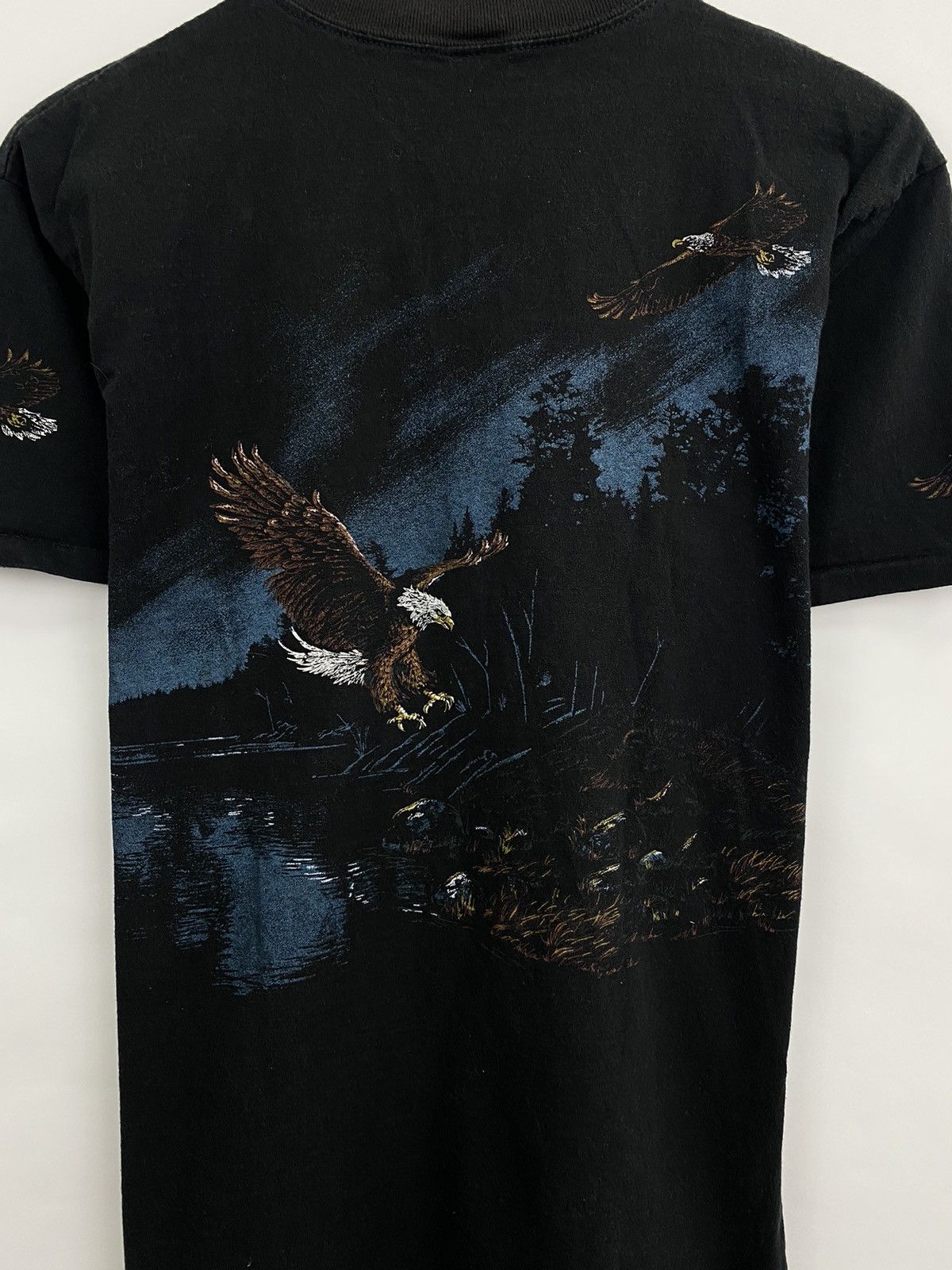 Native 🇺🇸 Vintage 1995 Arizona Eagle Navajo NATIVE AMERICAN t-shirt Size US M / EU 48-50 / 2 - 10 Thumbnail