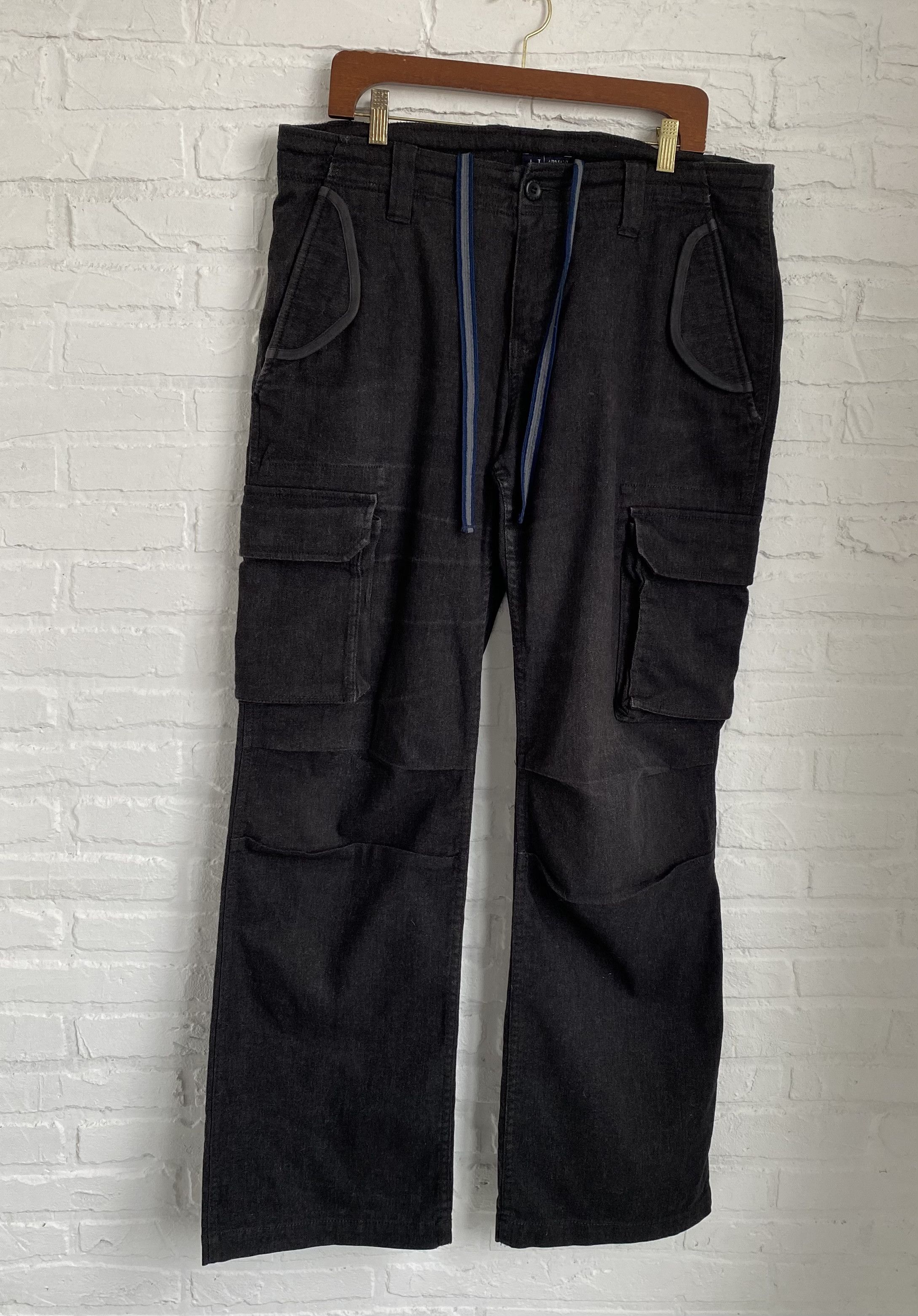 Armani Vintage 2000s Armani Jeans cargo pants Size US 33 - 1 Thumbnail
