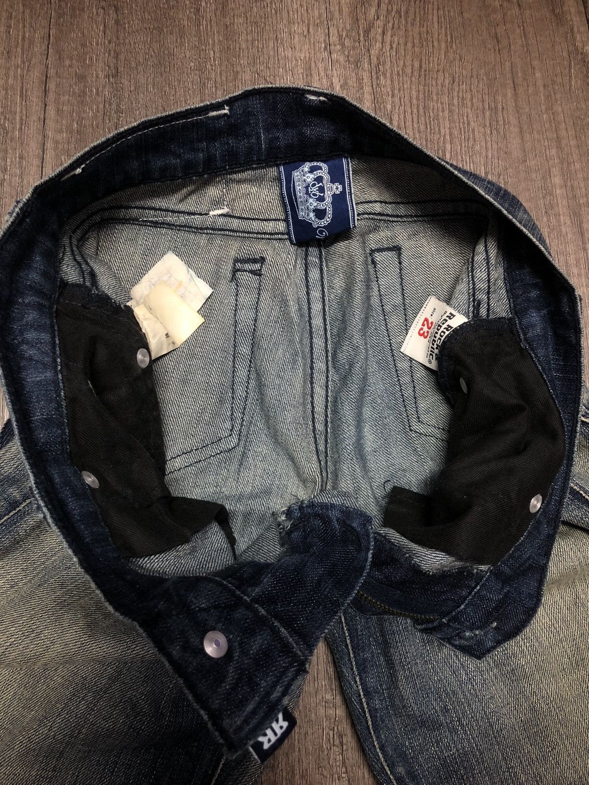 Rock & Republic × Victoria Beckham VICTORIA BECKHAM FOR ROCK & REPUBLIC FLARE JEANS Size 28" / US 6 / IT 42 - 17 Thumbnail