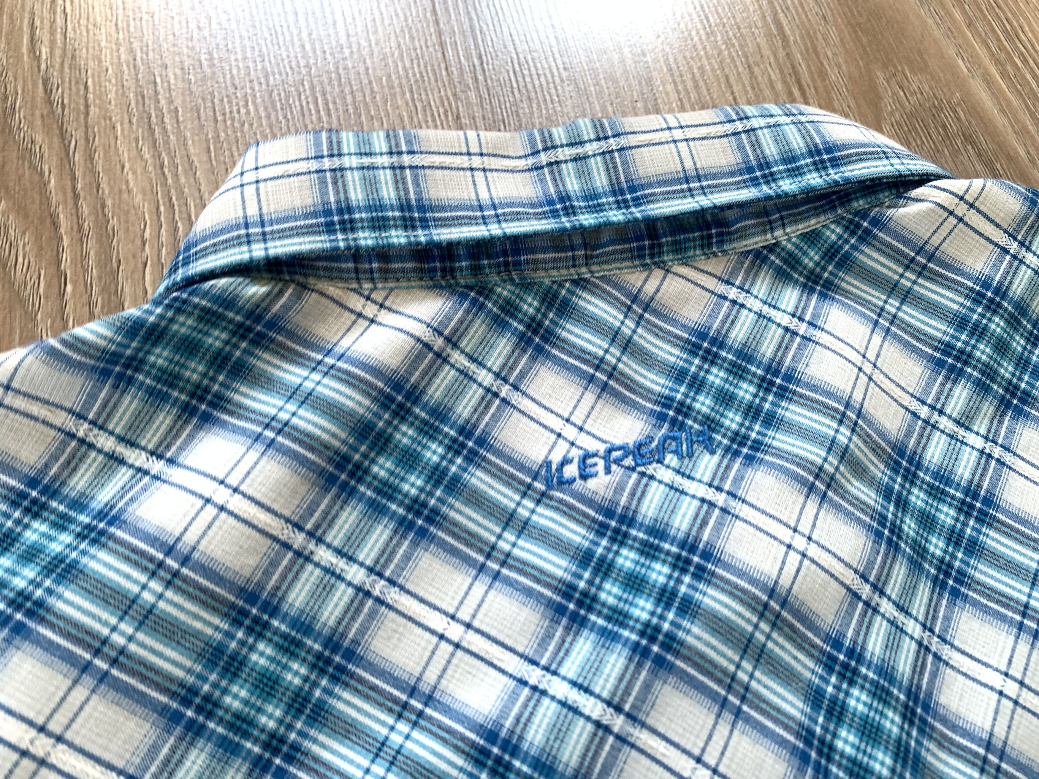 Sports Specialties Icepeak Mens Plaid Short Sleeve Trekking Shirt Size US L / EU 52-54 / 3 - 5 Thumbnail