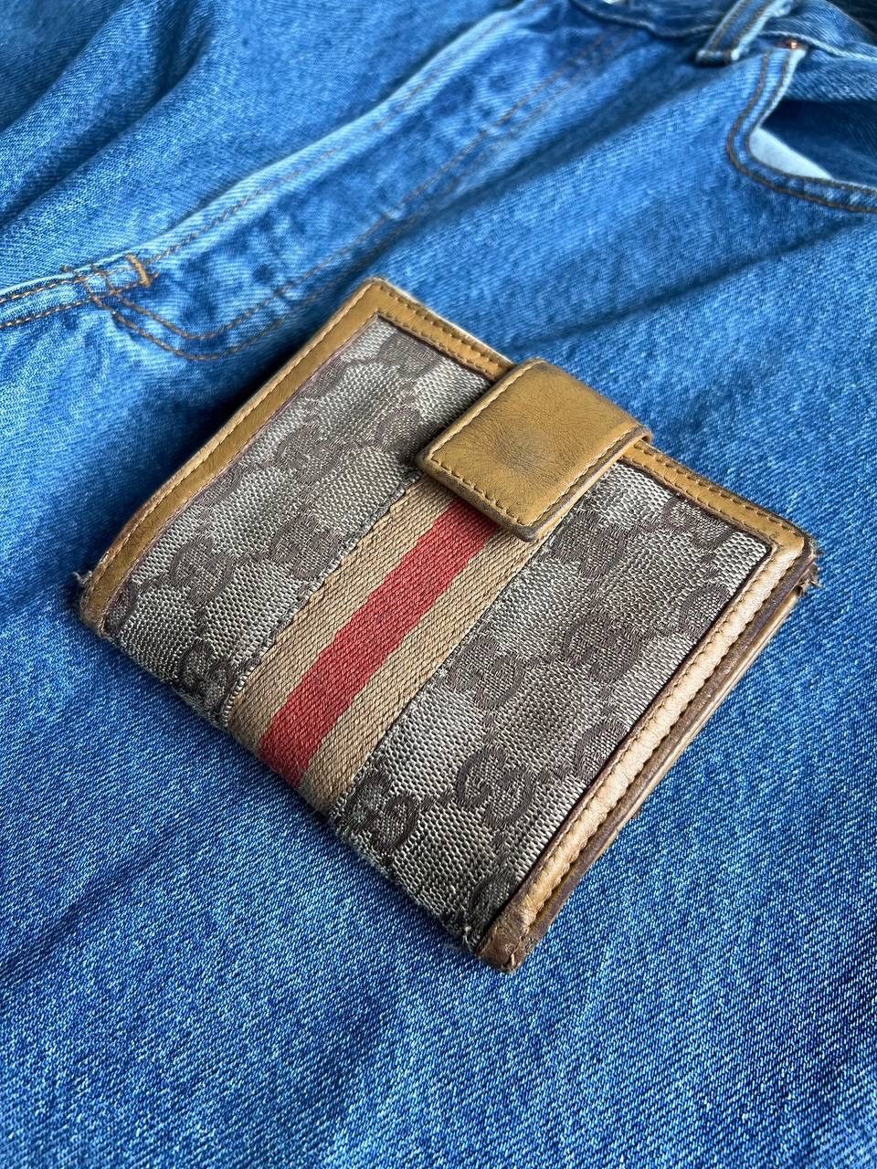 Gucci Vintage 00s Gucci wallet leather monogram GG Logo Y2K Size ONE SIZE - 1 Thumbnail