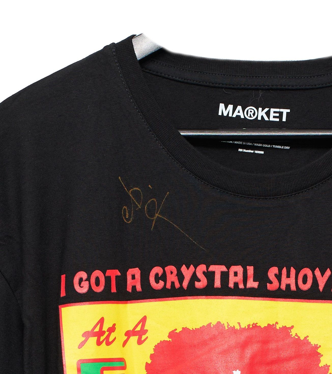 Market AUTOGRAPHED Market x Erykah Badu Crystal Shirt XXL Size US XXL / EU 58 / 5 - 2 Thumbnail