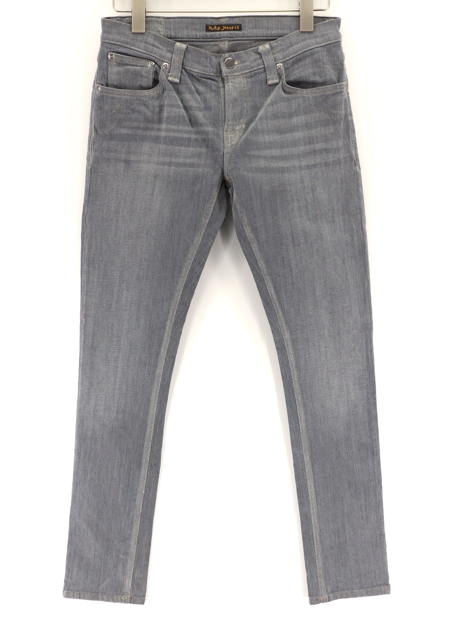 Nudie Jeans TIGHT LONG JOHN W30/L32 Organic Charcoal Slim Fit 80671 Size US 30 / EU 46 - 1 Thumbnail
