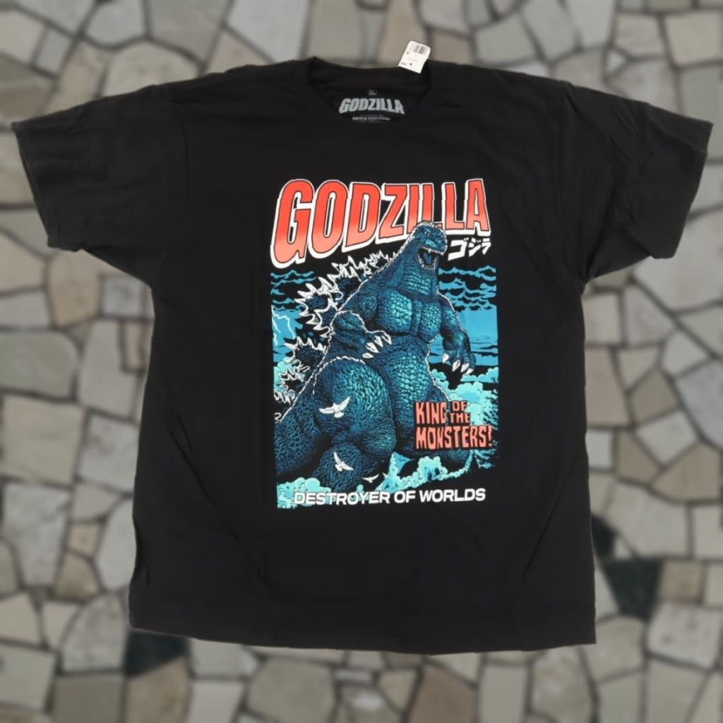 Doublet Godzilla Shirt Black Men's XL Double Sided T-Shirt Size US XL / EU 56 / 4 - 1 Thumbnail
