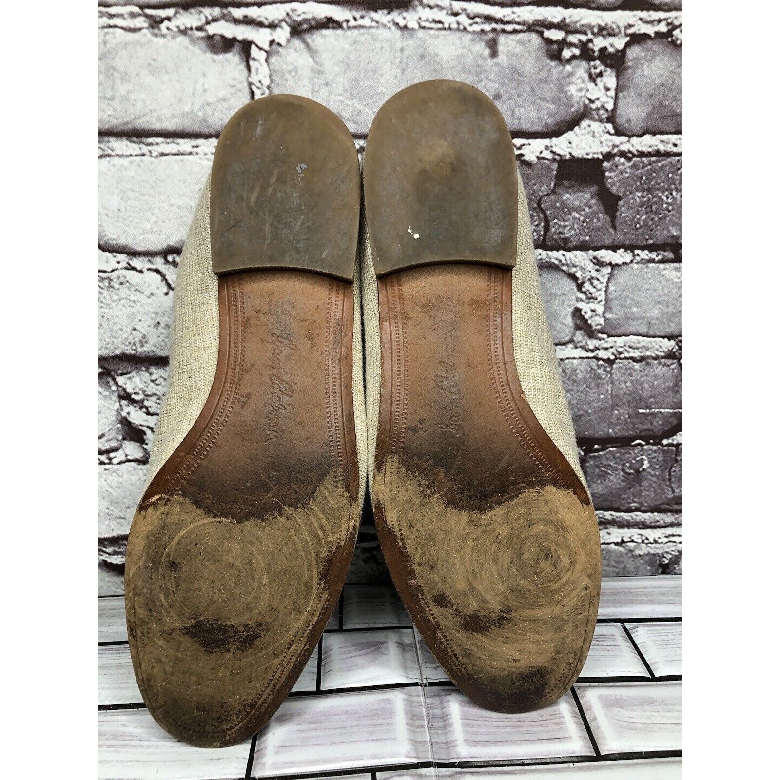 Sam Edelman Sam Edelman Lior Beige Leather Horsebit Almond Toe Slip On F Size US 9 / IT 39 - 6 Thumbnail
