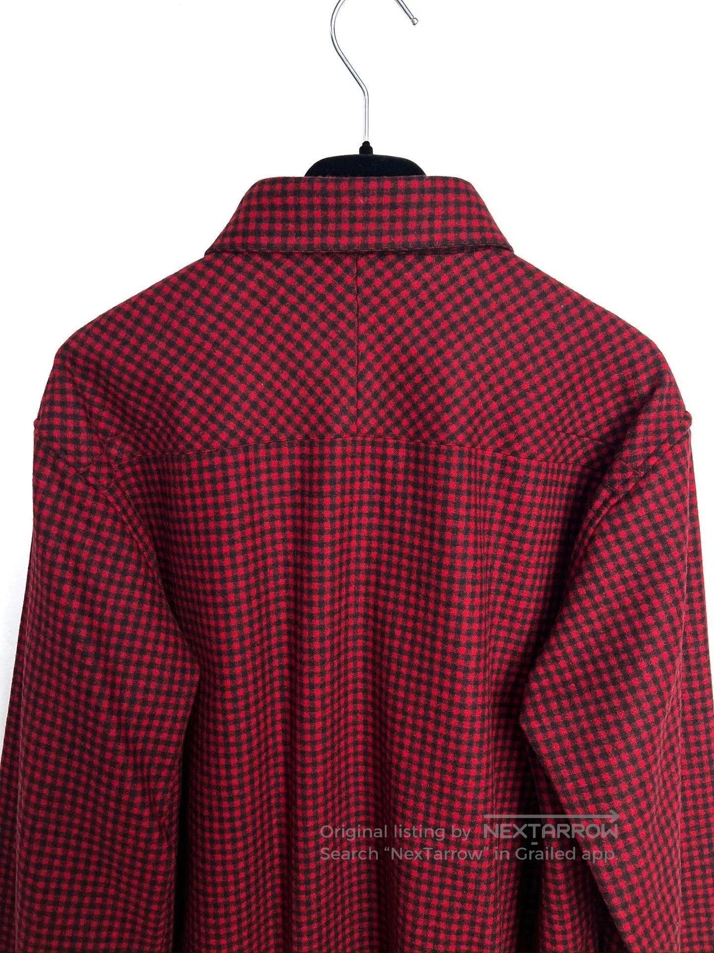 Dior Red Checkered Long Sleeve Button-Up Shirt. Size US XS / EU 42 / 0 - 5 Thumbnail