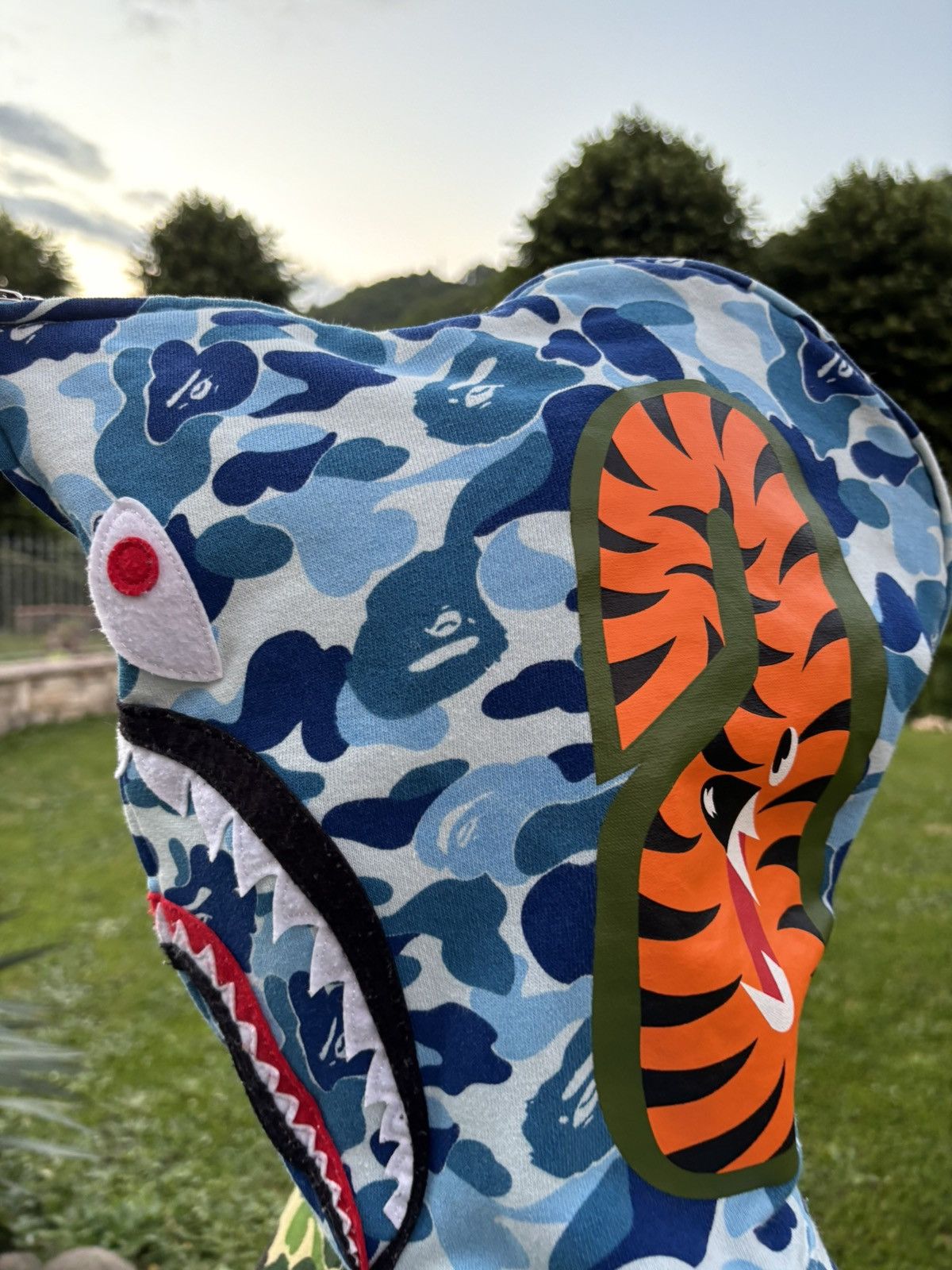 Bape bape ABC shark hoodie Size US XL / EU 56 / 4 - 5 Thumbnail