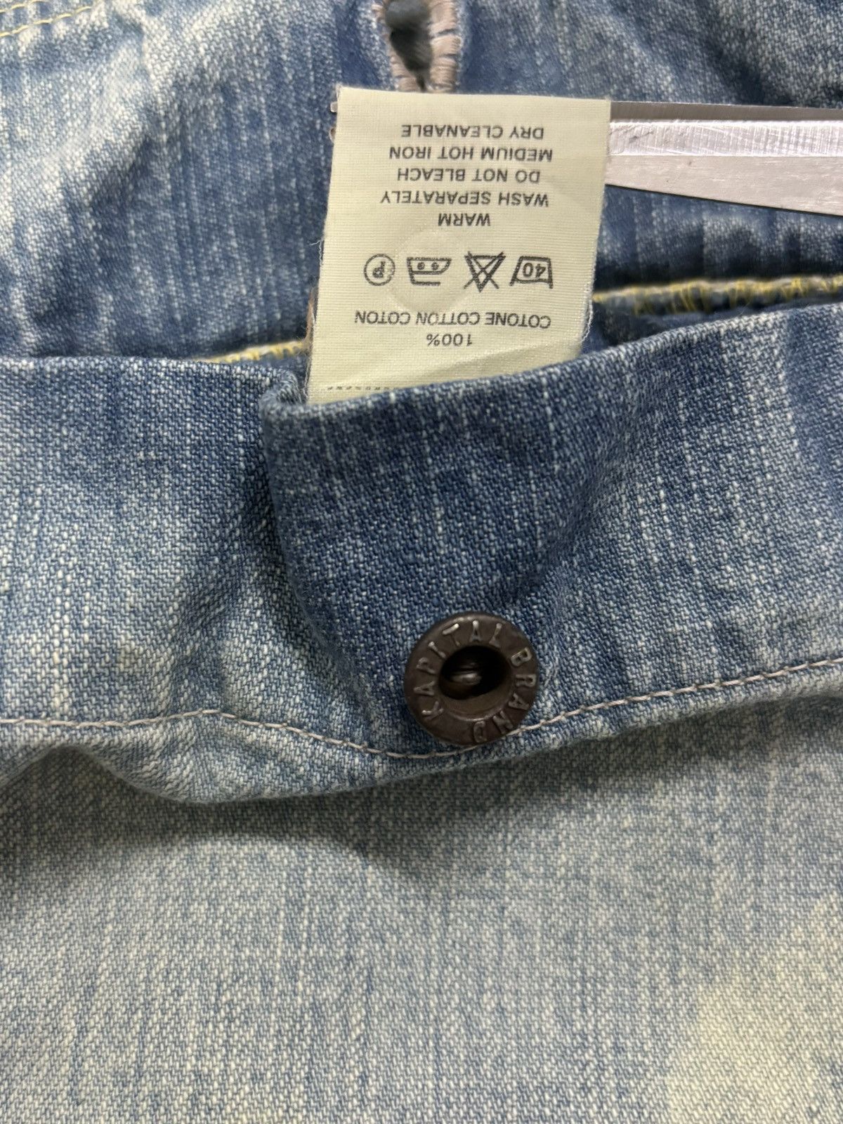 Kapital Kountry Kapital Okabellbo Buckle Back Flare Bell Bottom Jeans Size US 28 / EU 44 - 18 Thumbnail