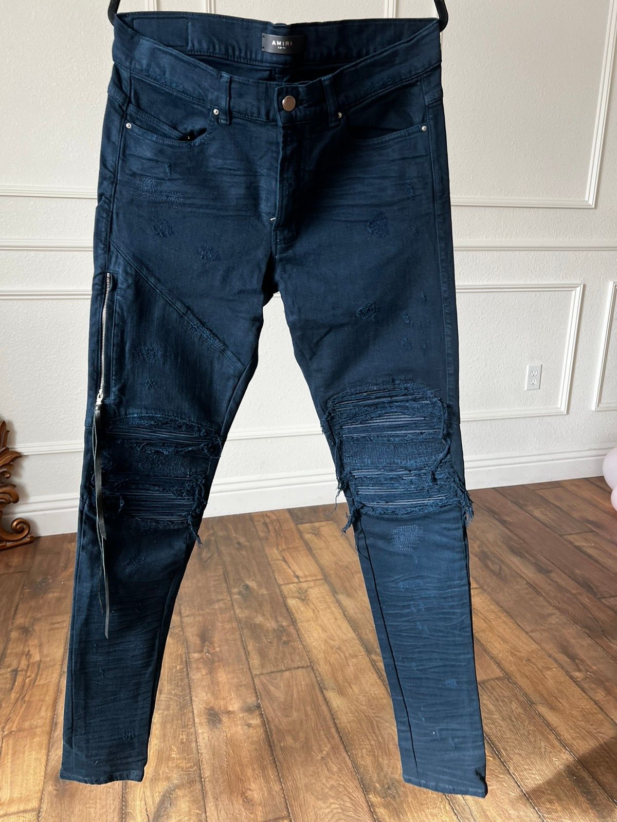 Pre-owned Amiri Dark Blue  Jeans