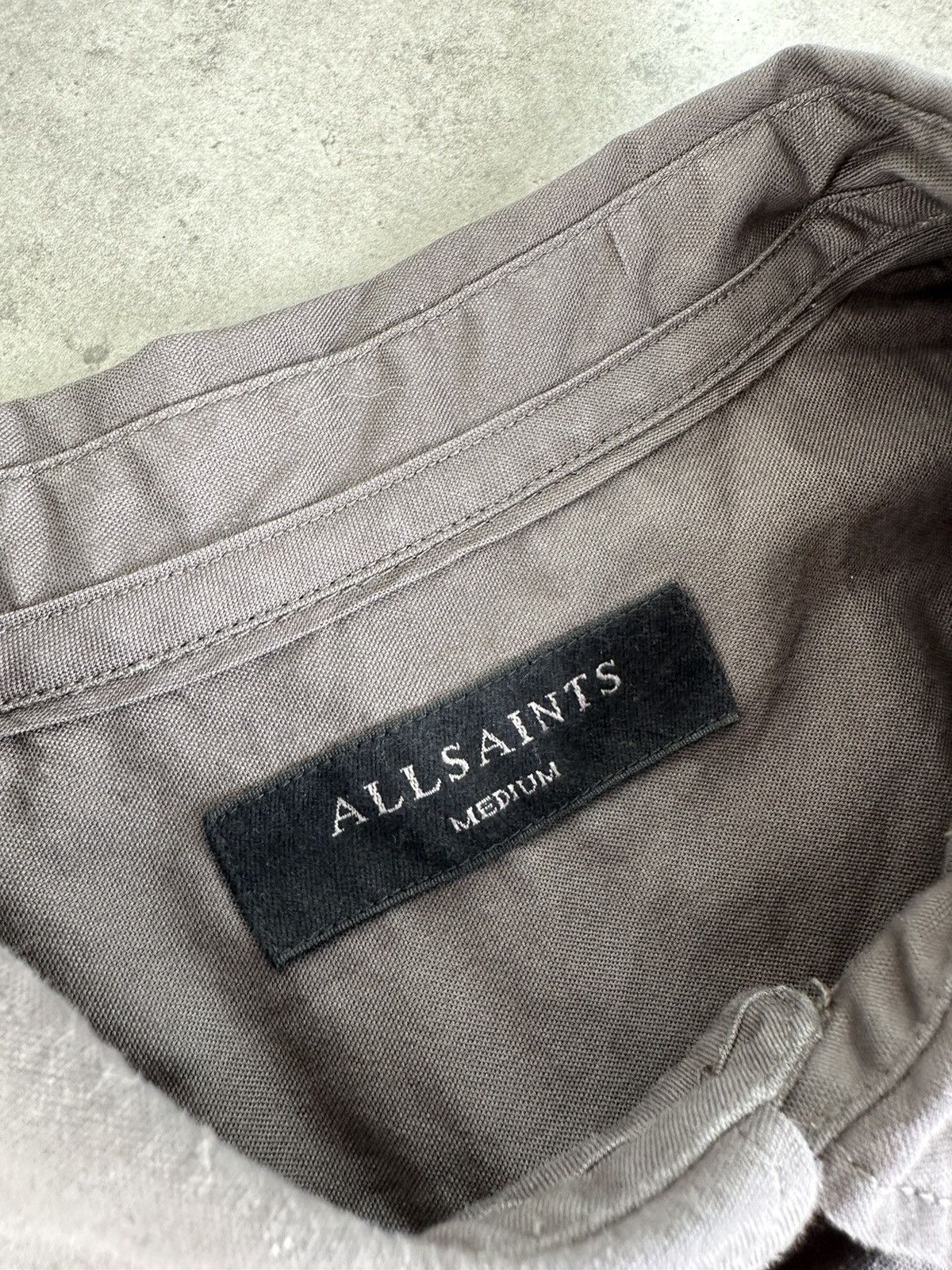 Allsaints Allsaints Shirt Short Sleeve Size US M / EU 48-50 / 2 - 2 Thumbnail