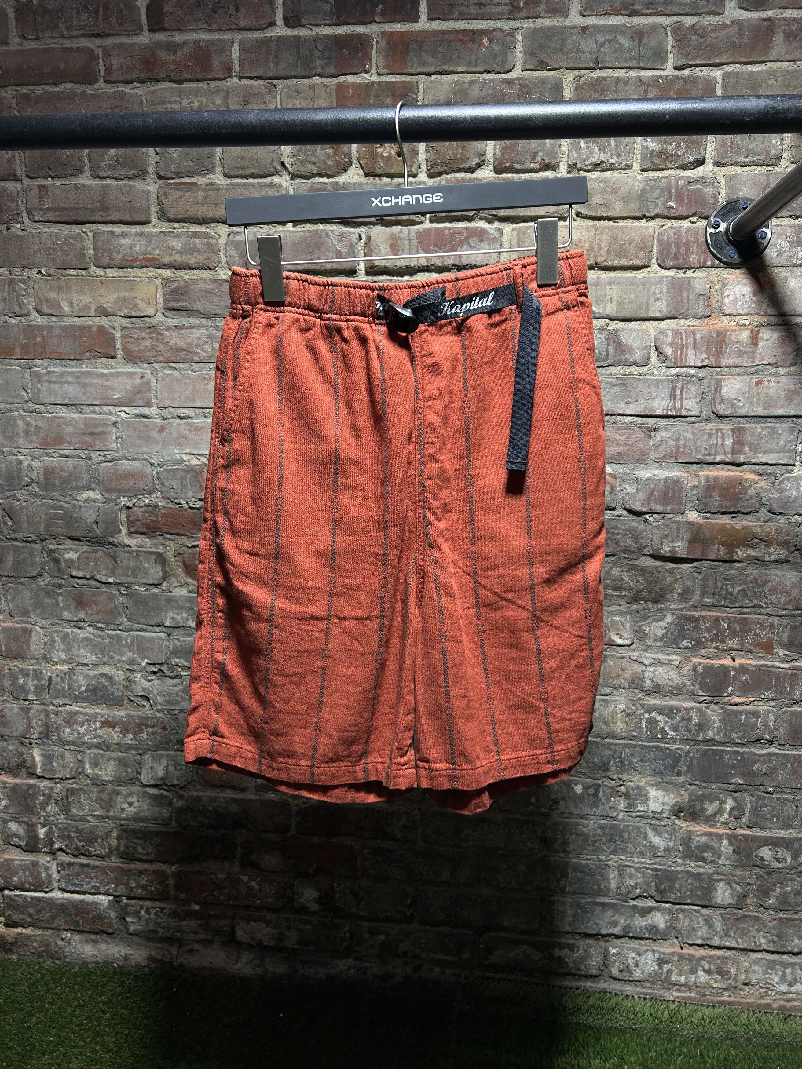 Kapital Kapital Linen Nukes Shorts Size US 30 / EU 46 - 1 Thumbnail