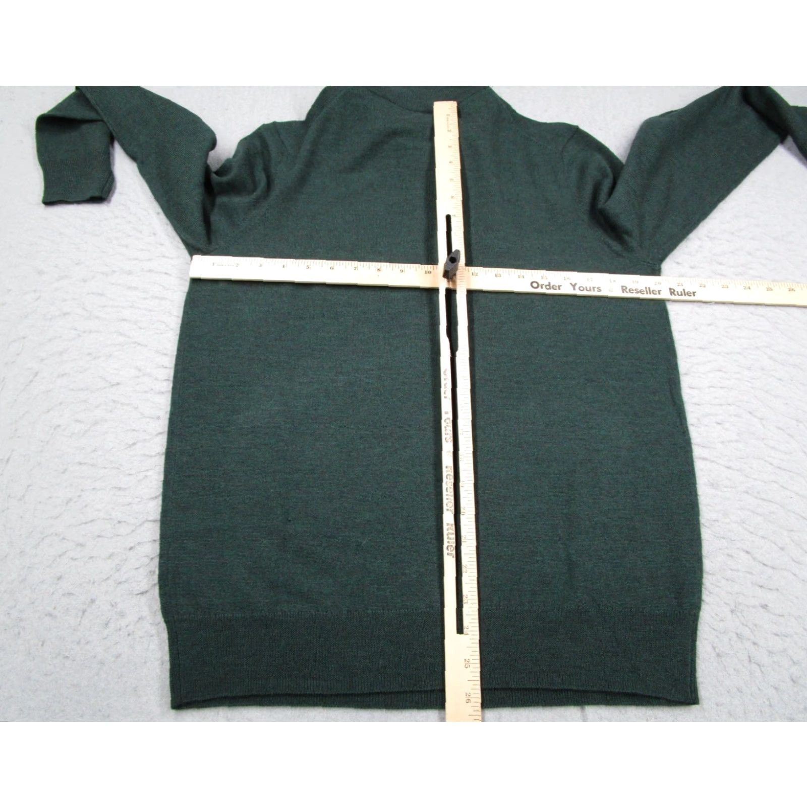 Christian Lacroix Christian Lacroix Sweater Mens Medium Green Merino Wool Knit 1/4 Zip Long Sleeve Pullover Preppy Retro Sports Mens Size US M / EU 48-50 / 2 - 5 Thumbnail